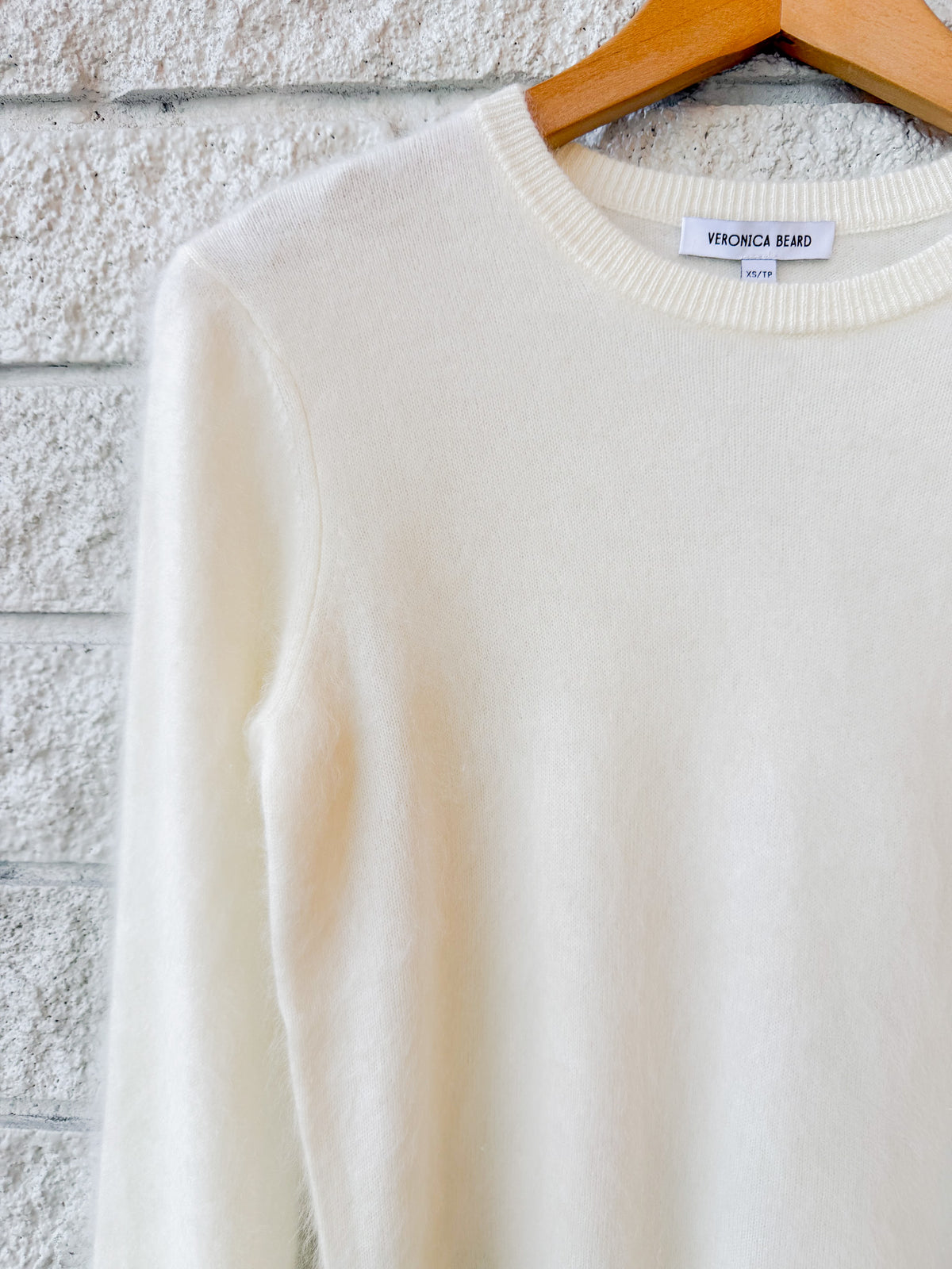 Frankie Brushed Cashmere Pullover