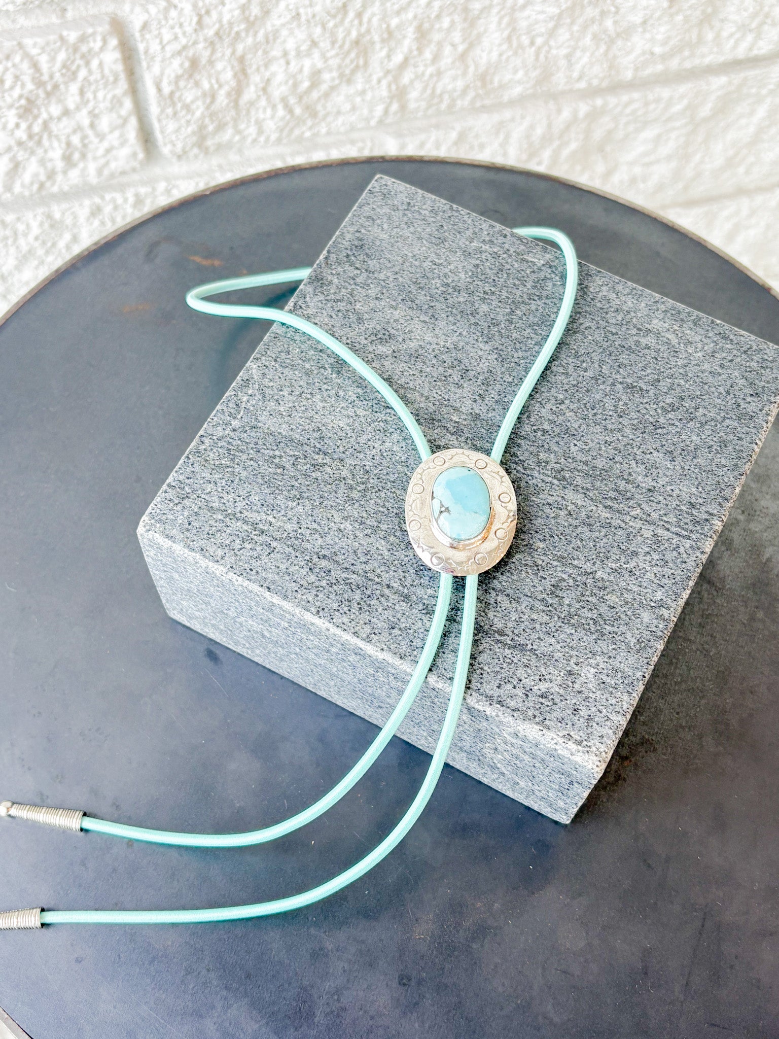 Bolo with Aqua Cord