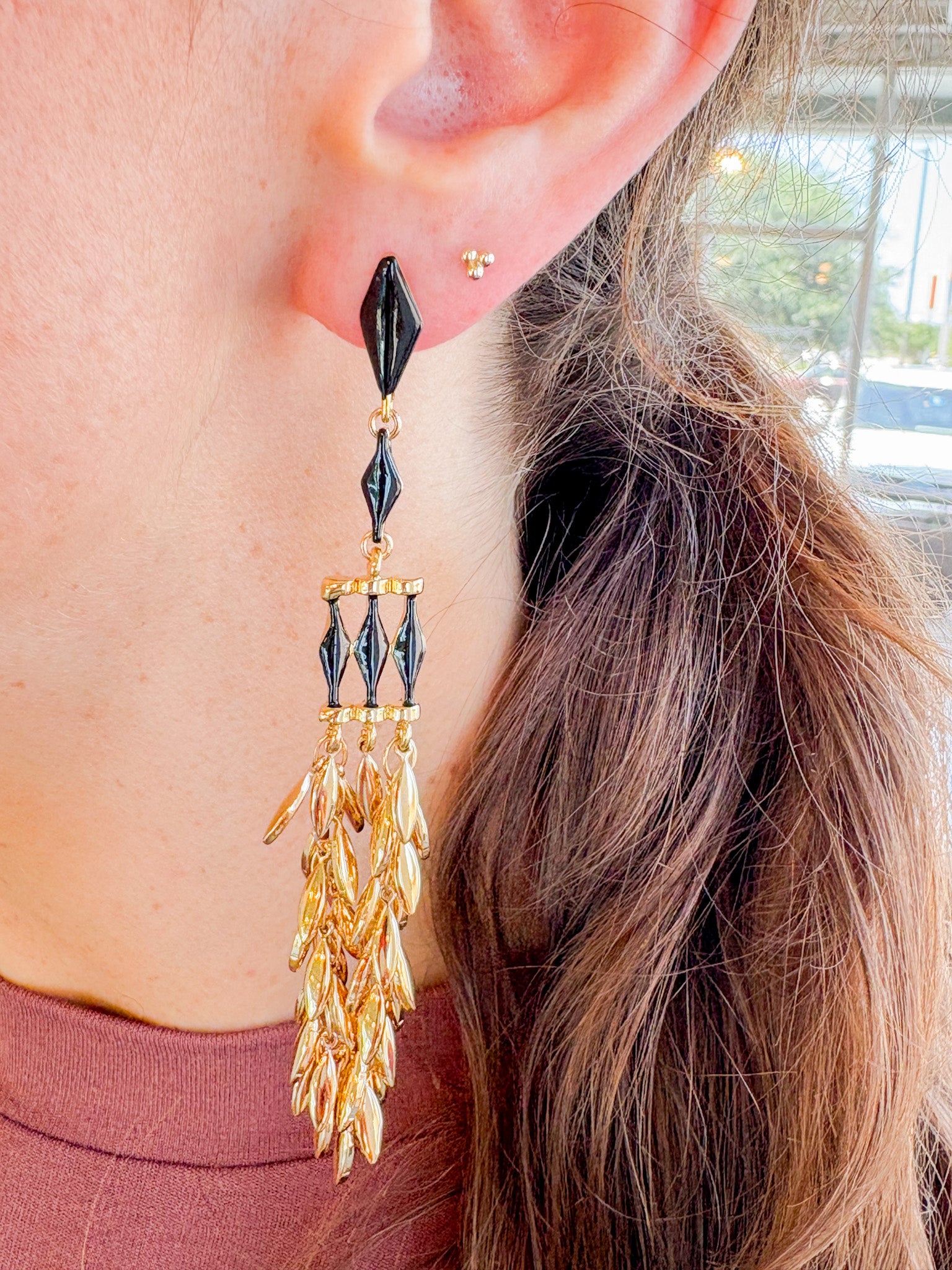 Zaltana Asymmetric Earrings