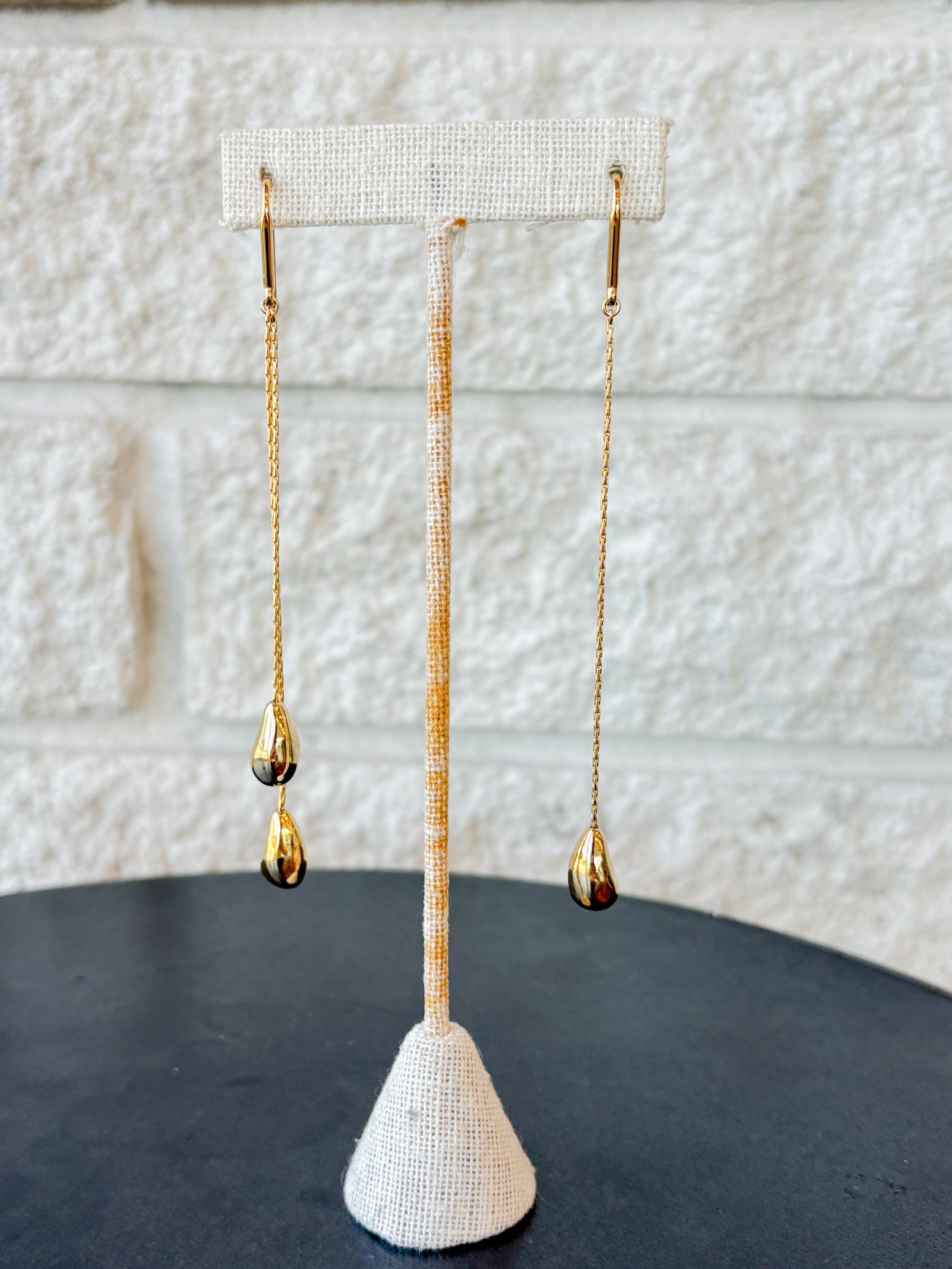 Shiny Day Asymmetric Earrings