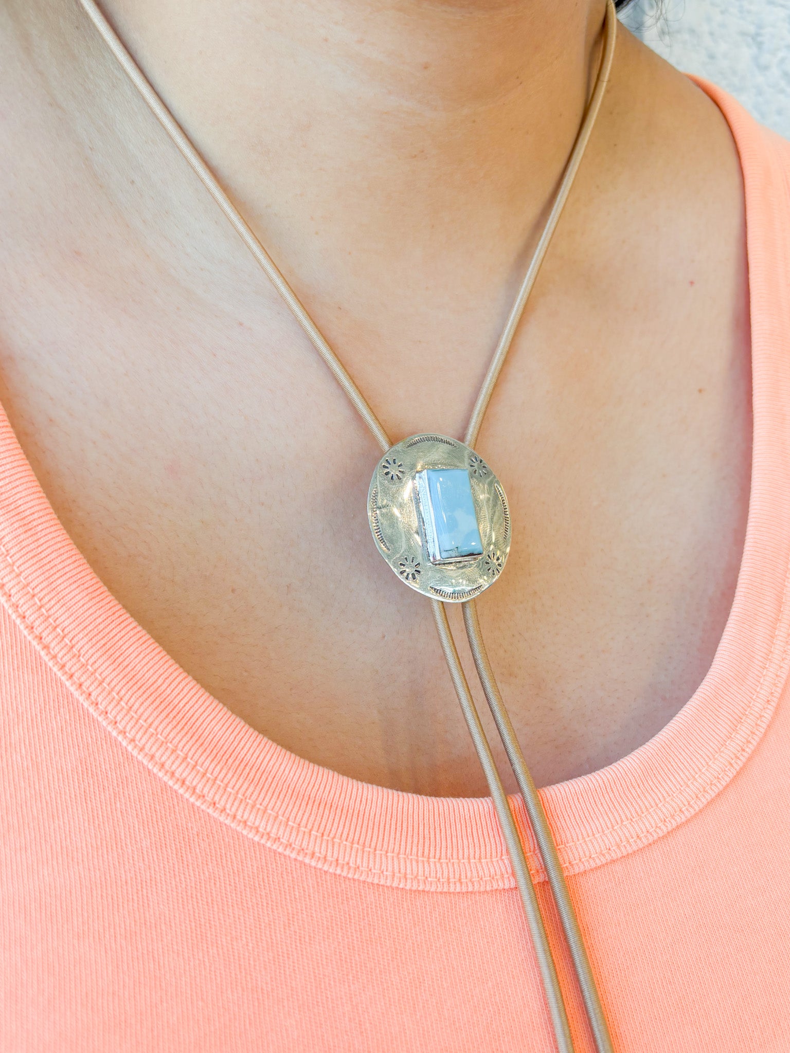 Bolo with Khaki Cord