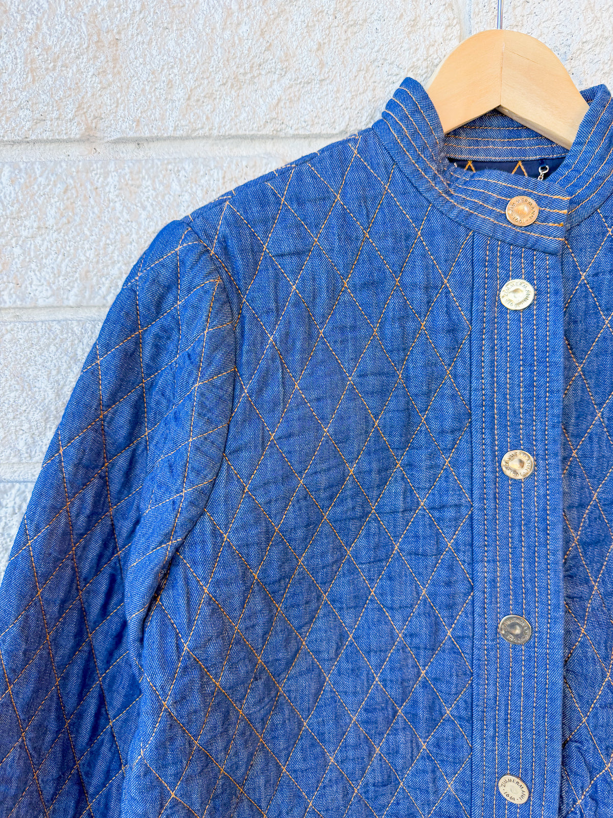 Echo Denim Quilted Jacket
