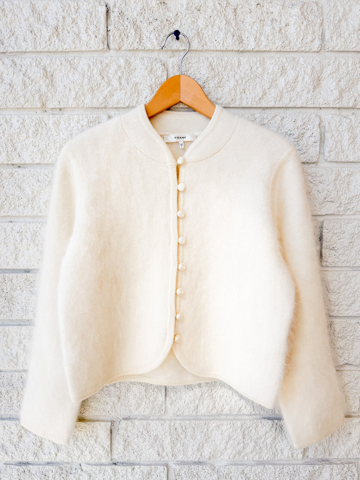 The Brushed Cashmere Salon Cardi