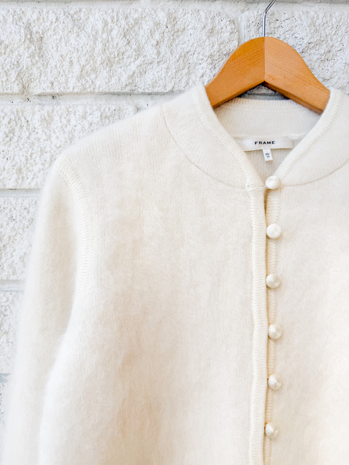 The Brushed Cashmere Salon Cardi