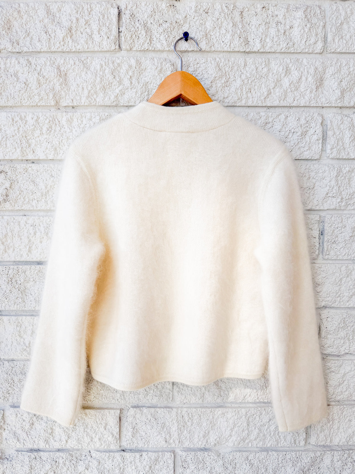 The Brushed Cashmere Salon Cardi