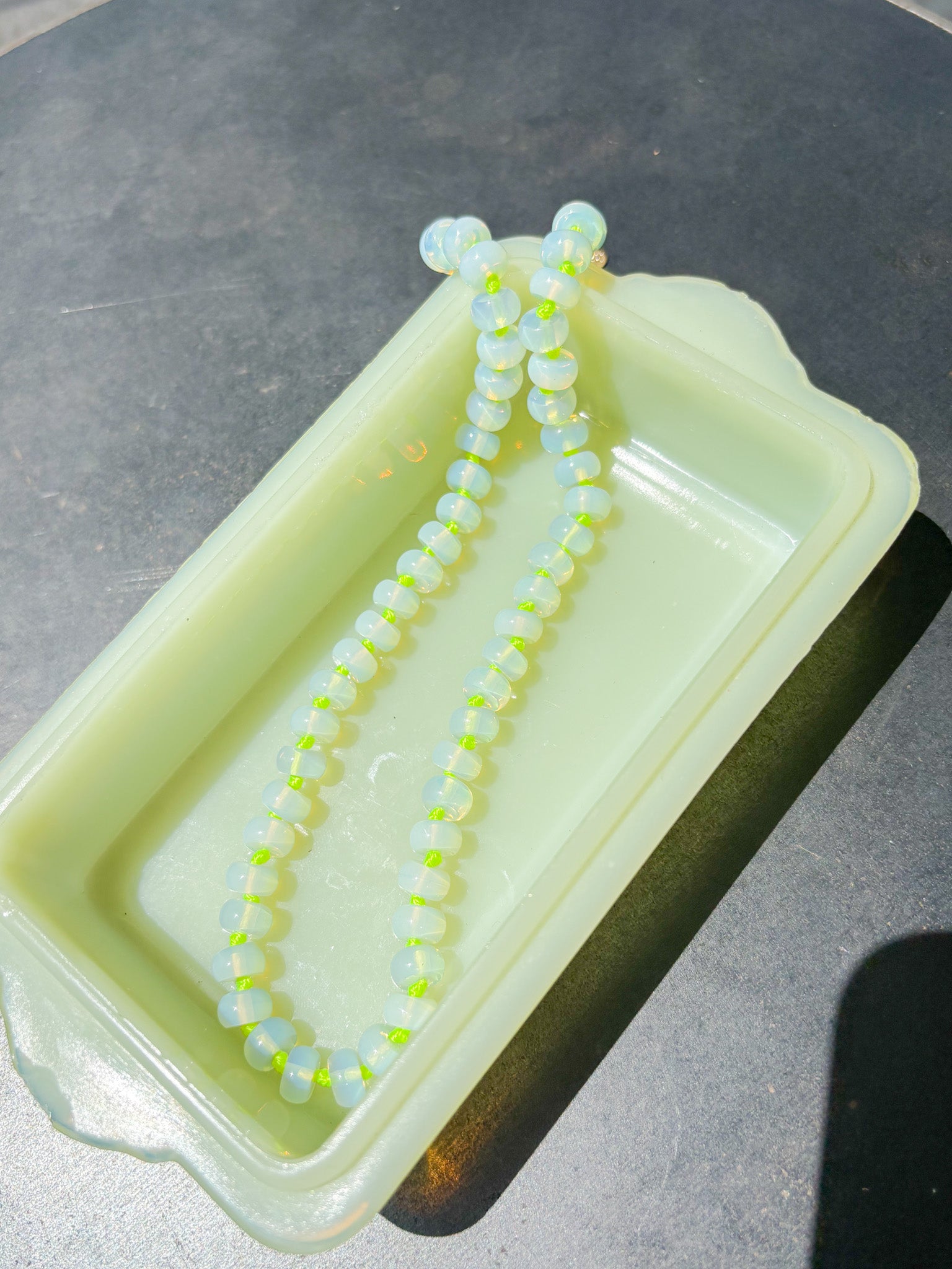 Stone Slice Necklace