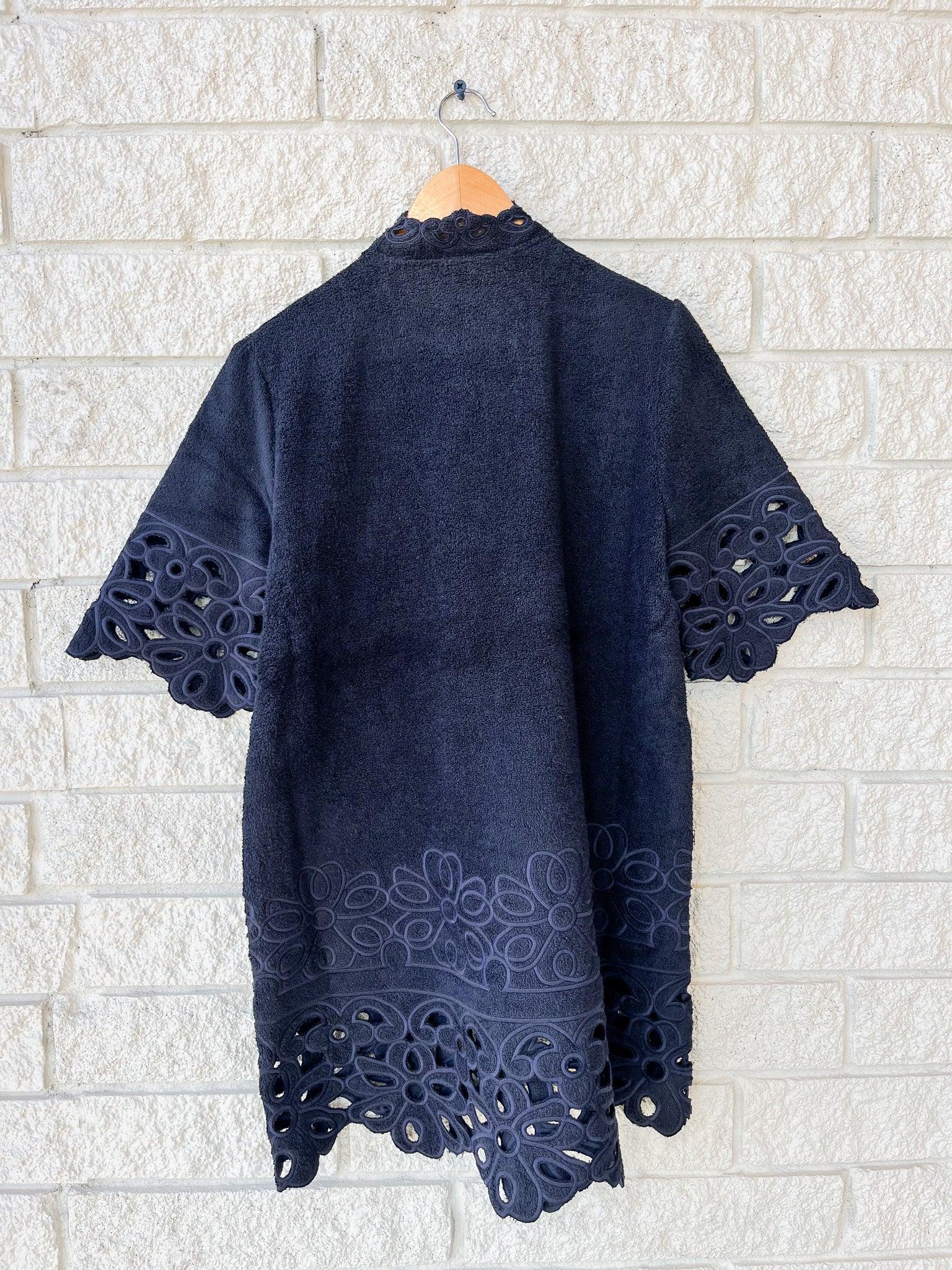 Leila Coverup in Navy