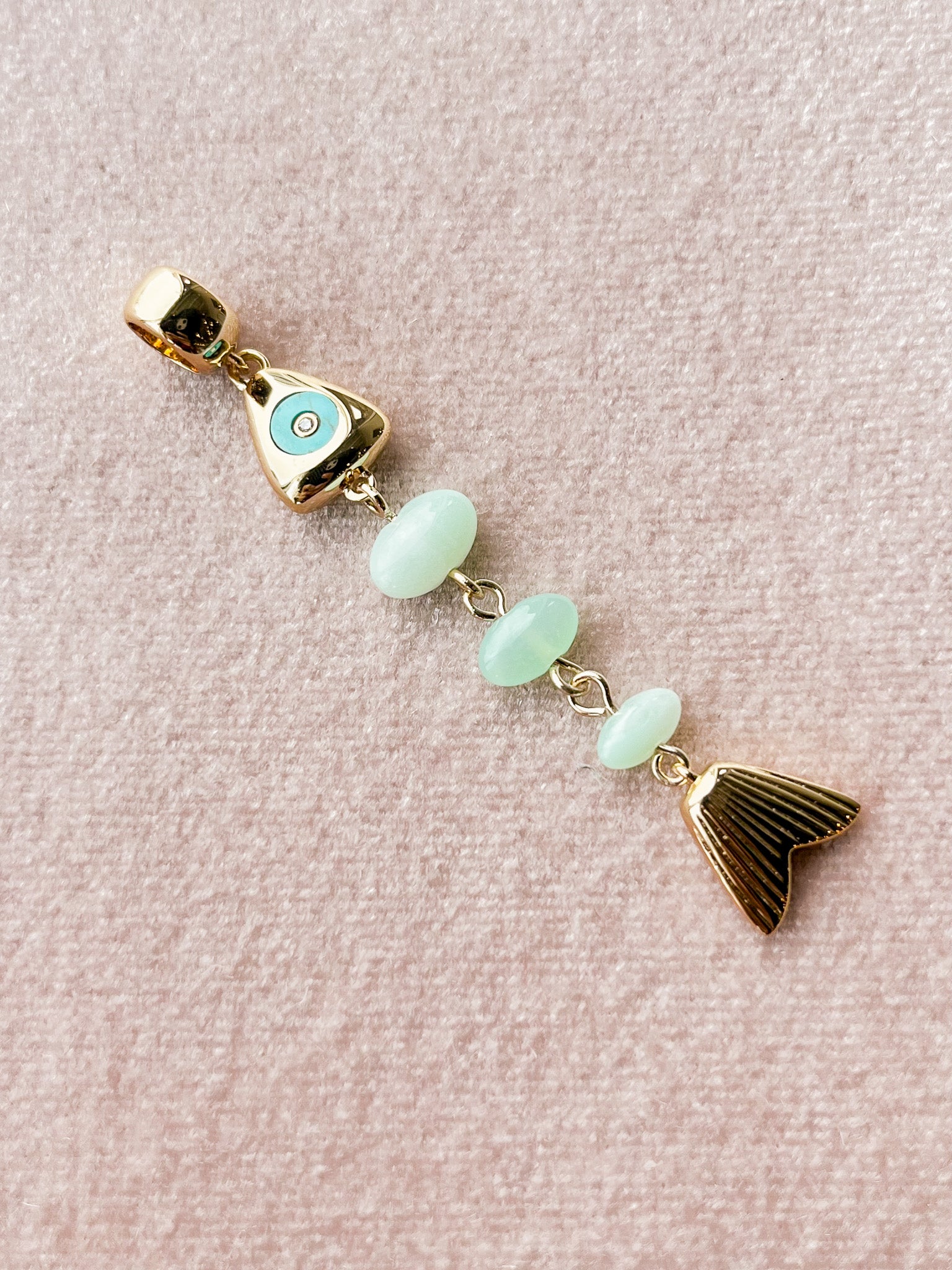 La Pez Chrysoprase Charm