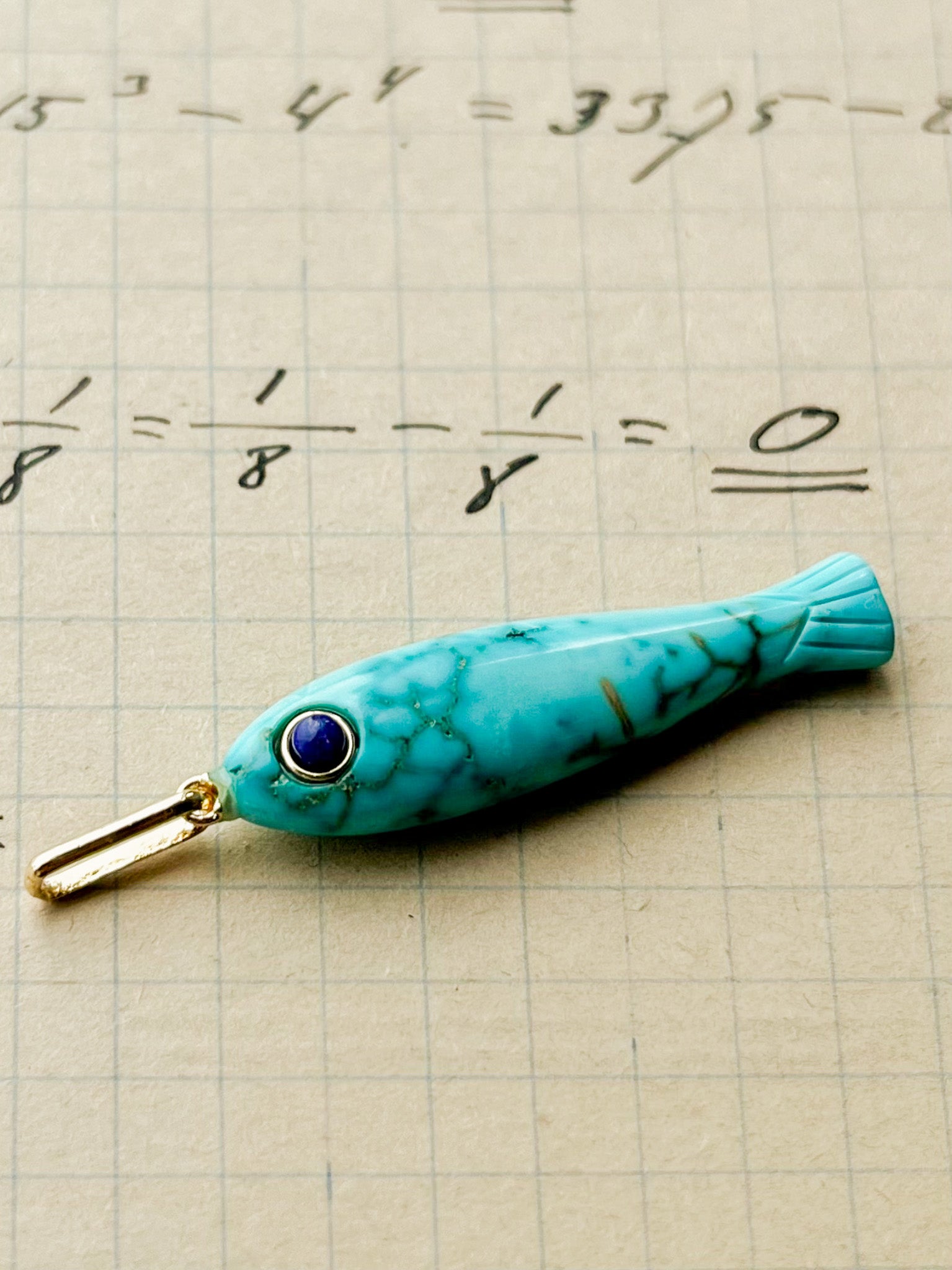 Fortuna Howlite Charm