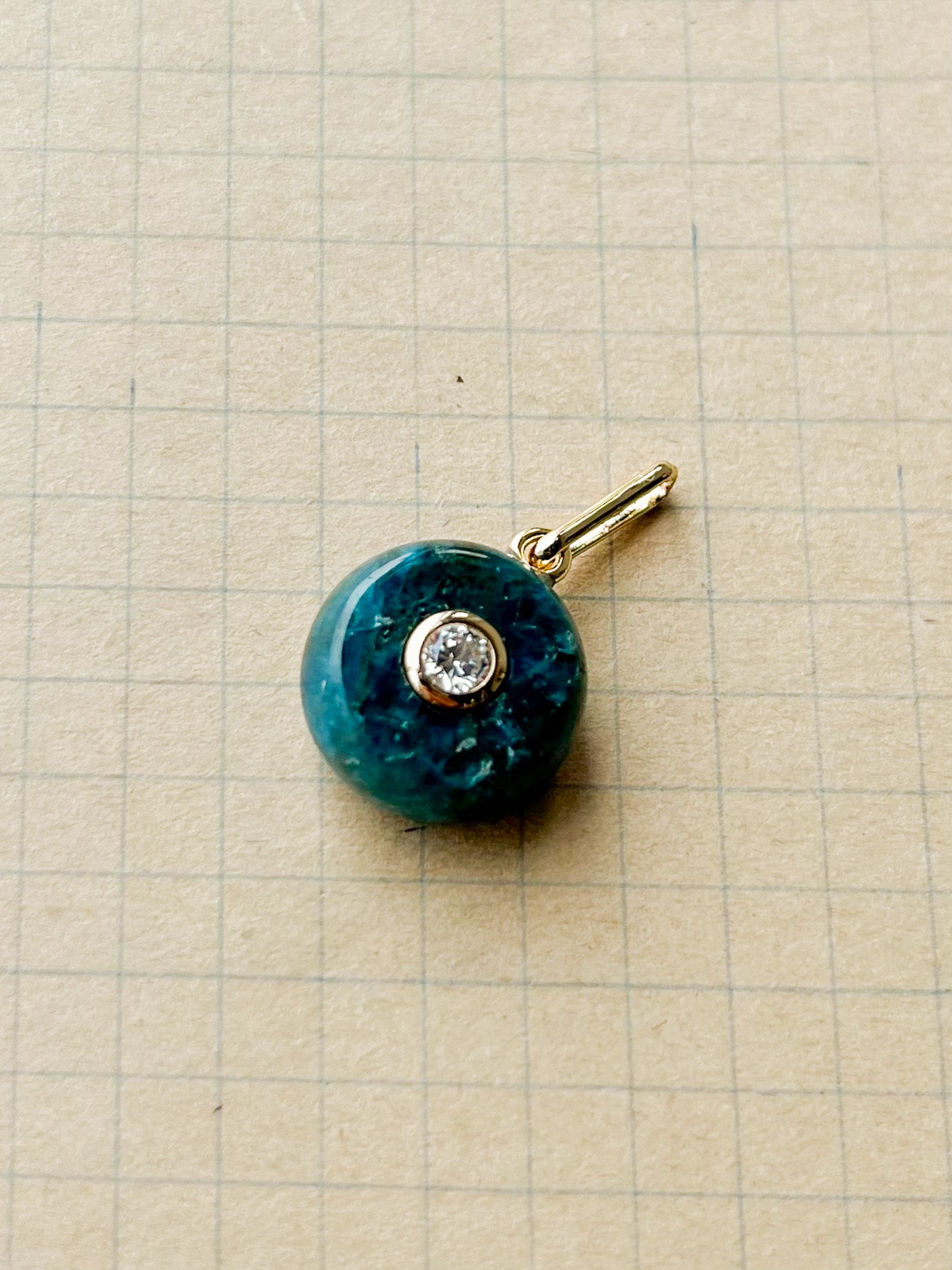 Bon Bon Apatite Charm