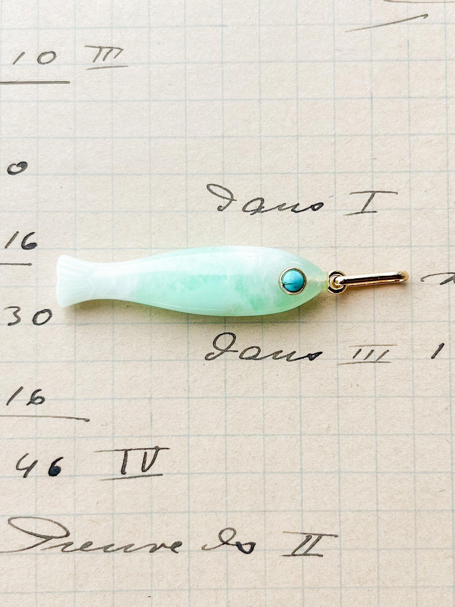 Fortuna Chrysoprase Charm