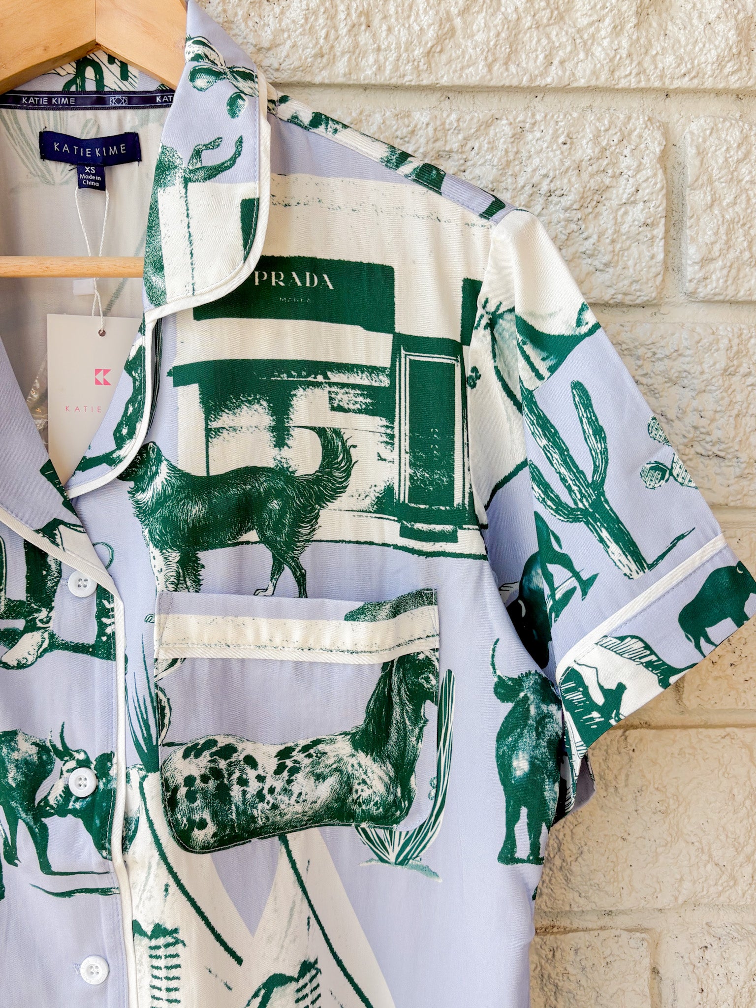 Marfa Toile Pajama Pants Set