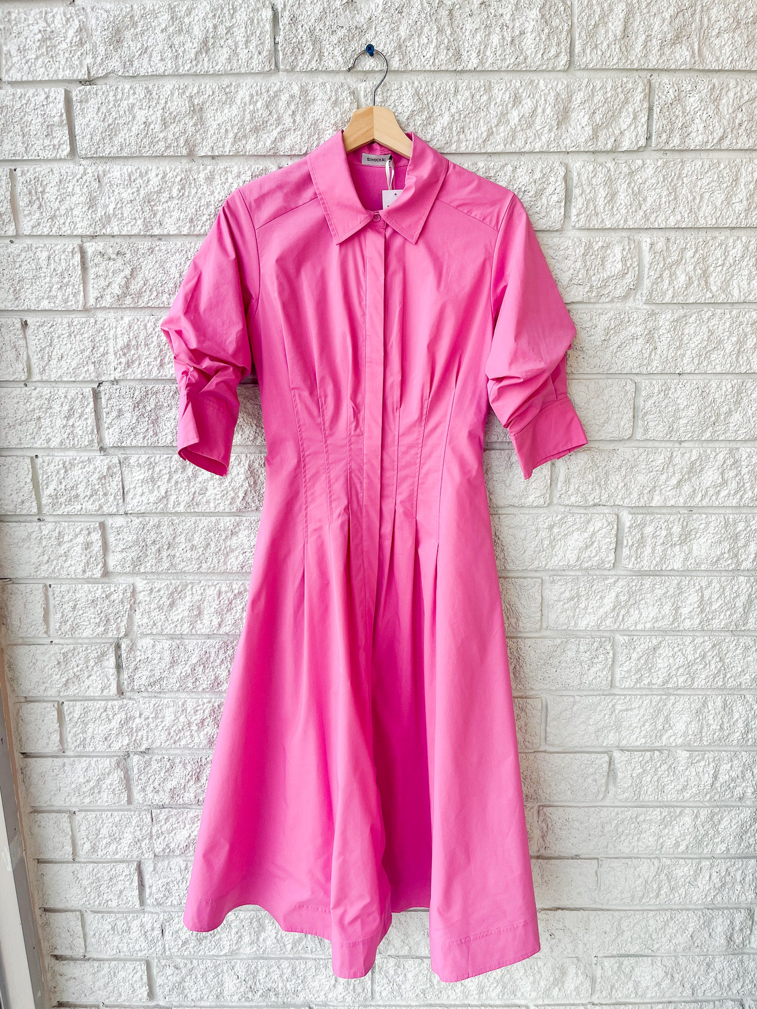 Jazz Pintuck Midi Dress