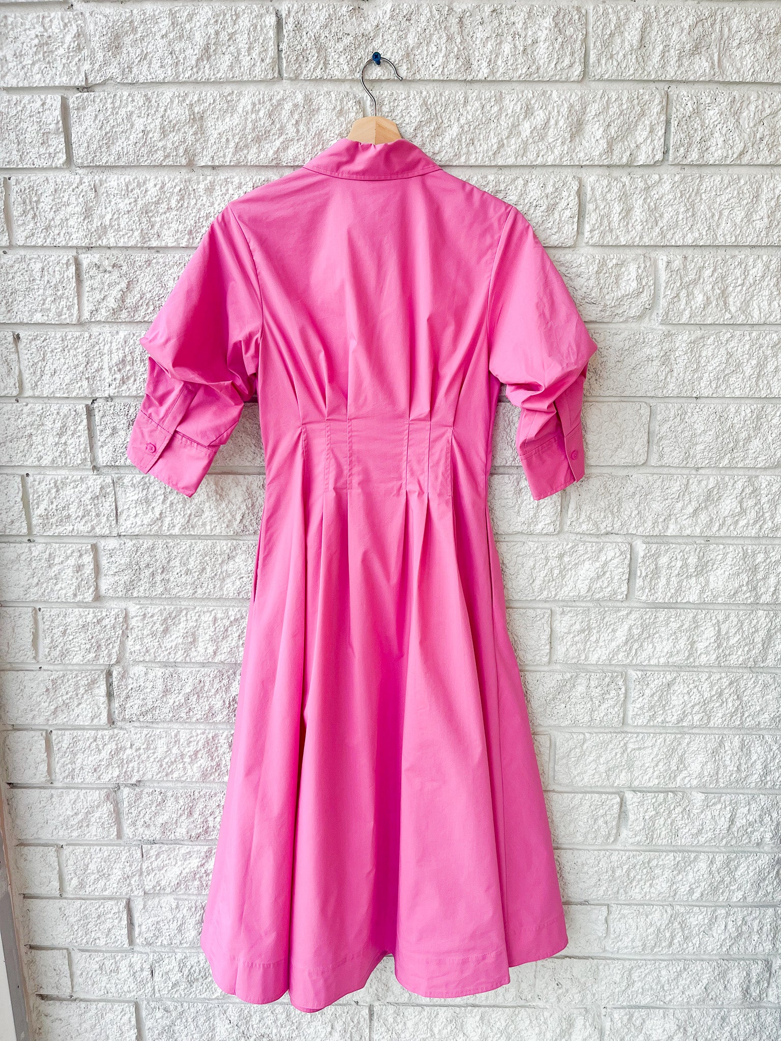 Jazz Pintuck Midi Dress