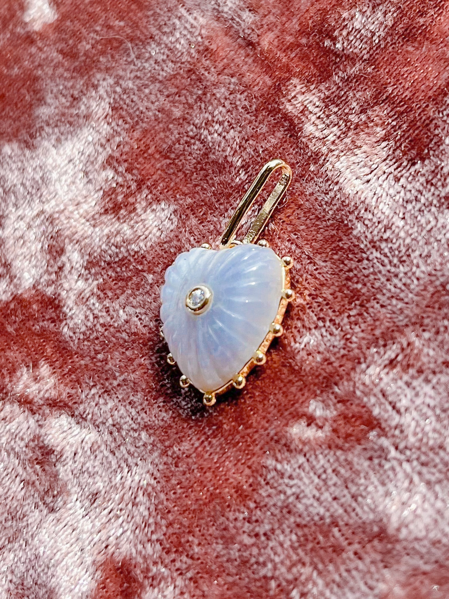 Isabel Blue Lace Charm