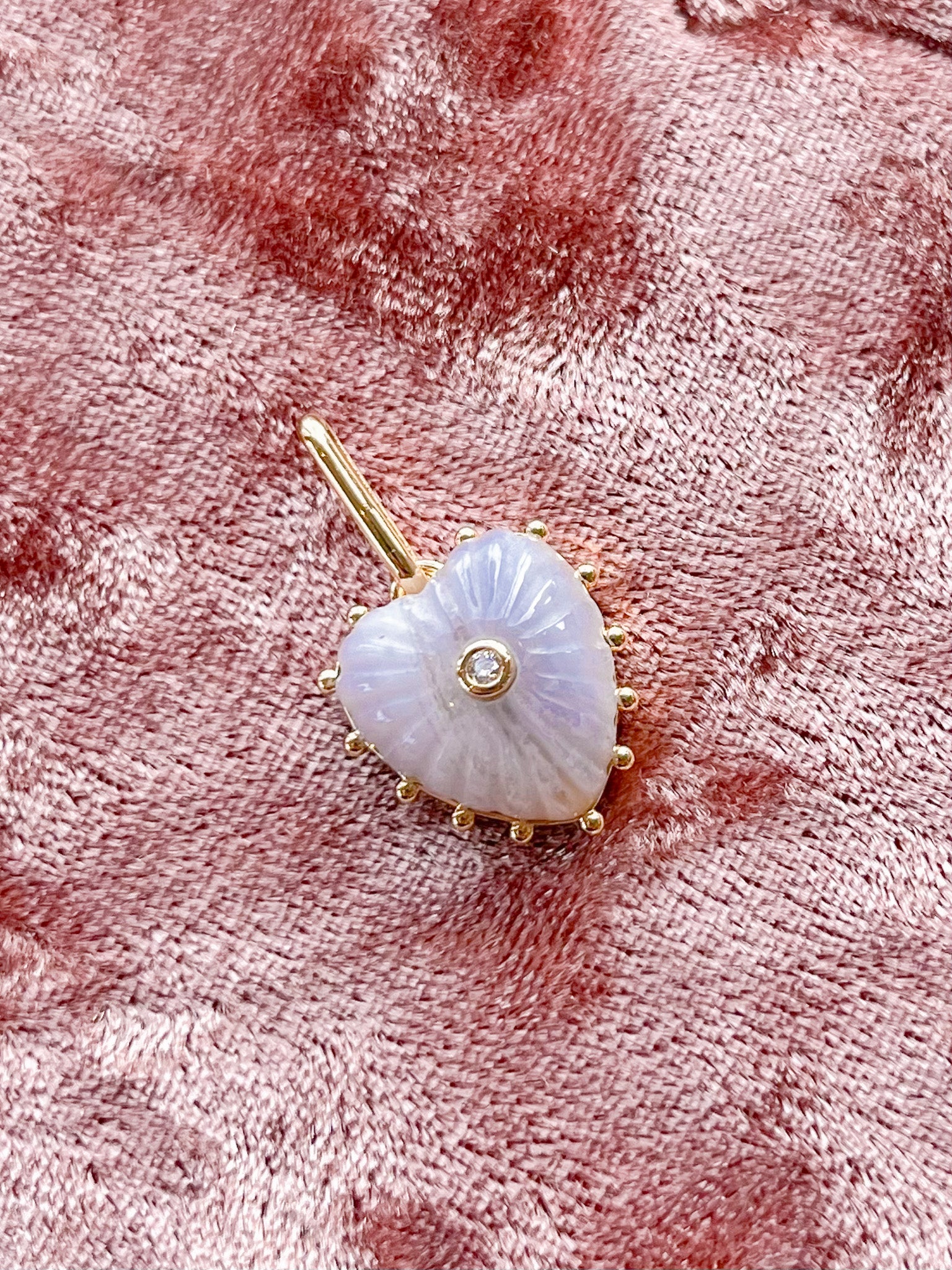 Isabel Blue Lace Charm