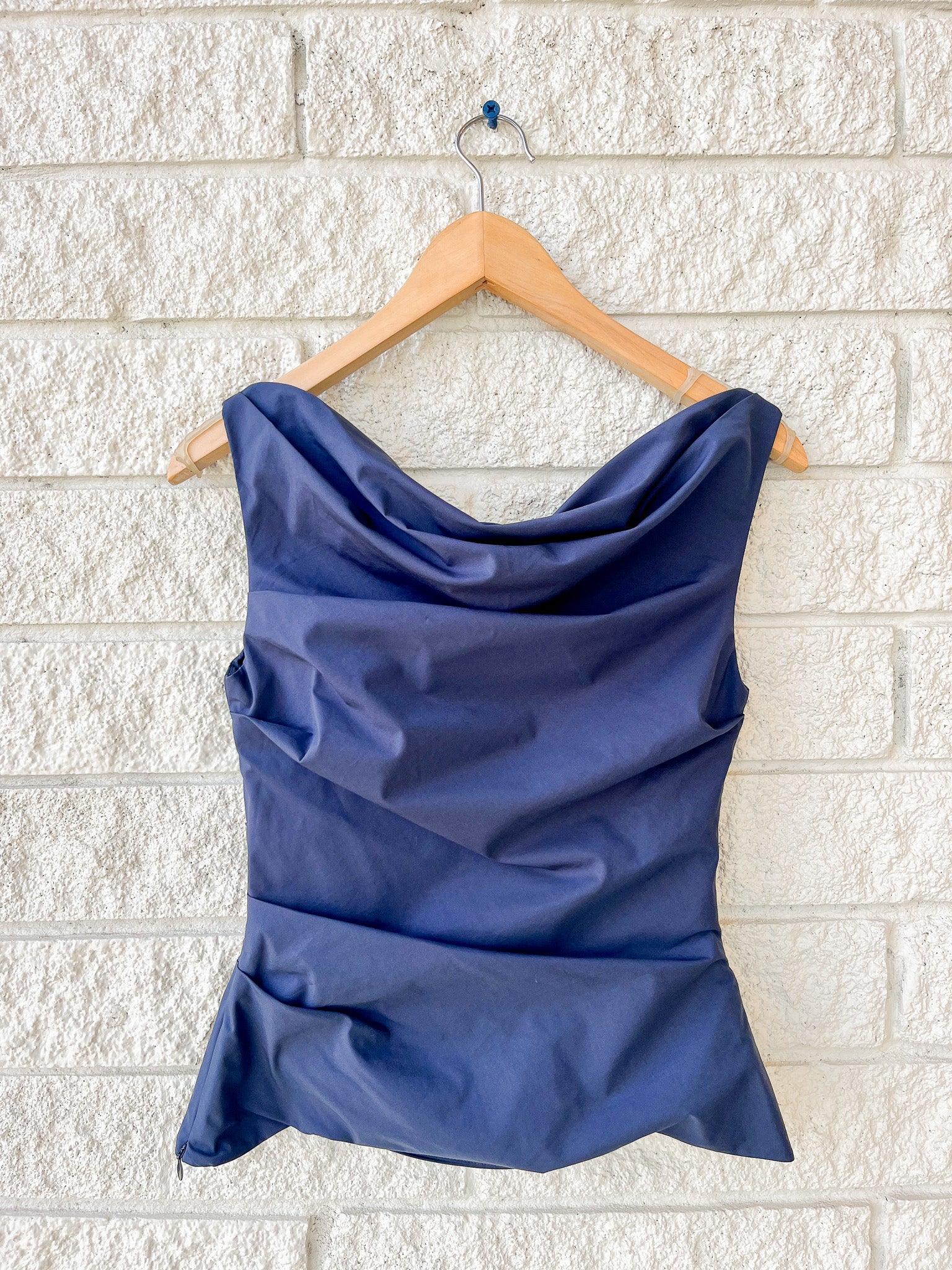 Maisel Cotton Draped Top