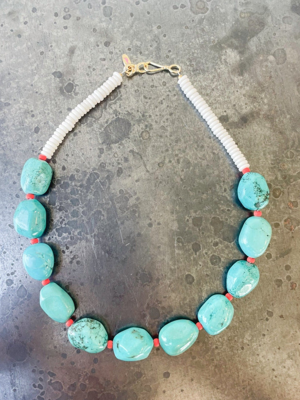 Chunky Turquoise Necklace