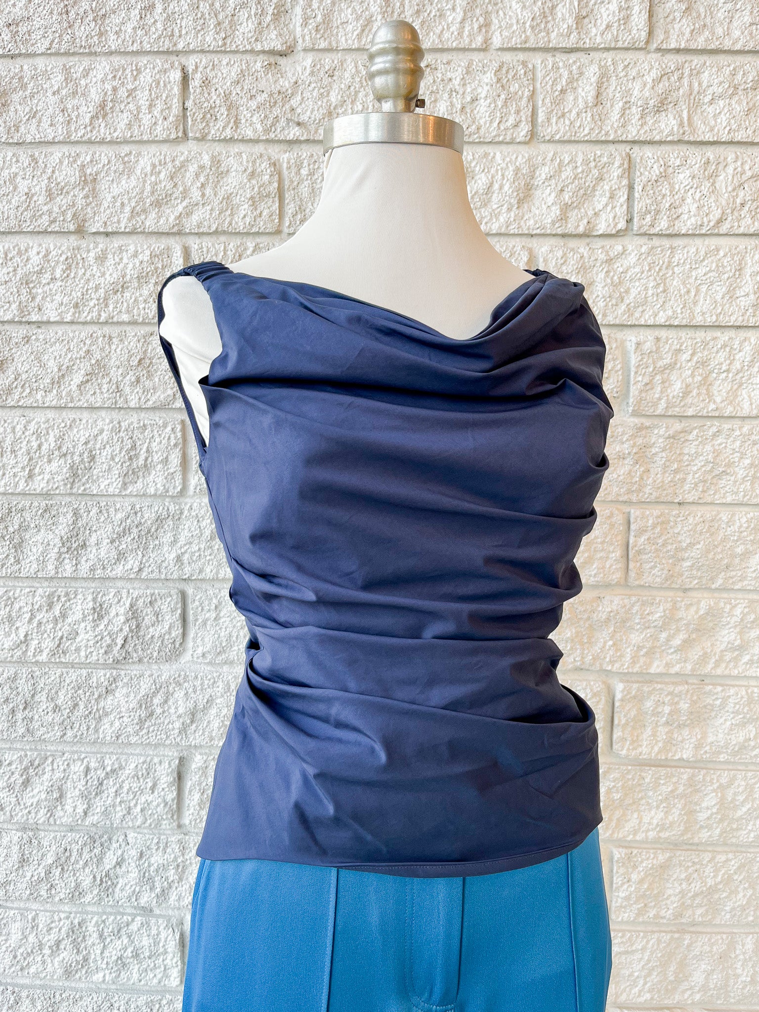 Maisel Cotton Draped Top