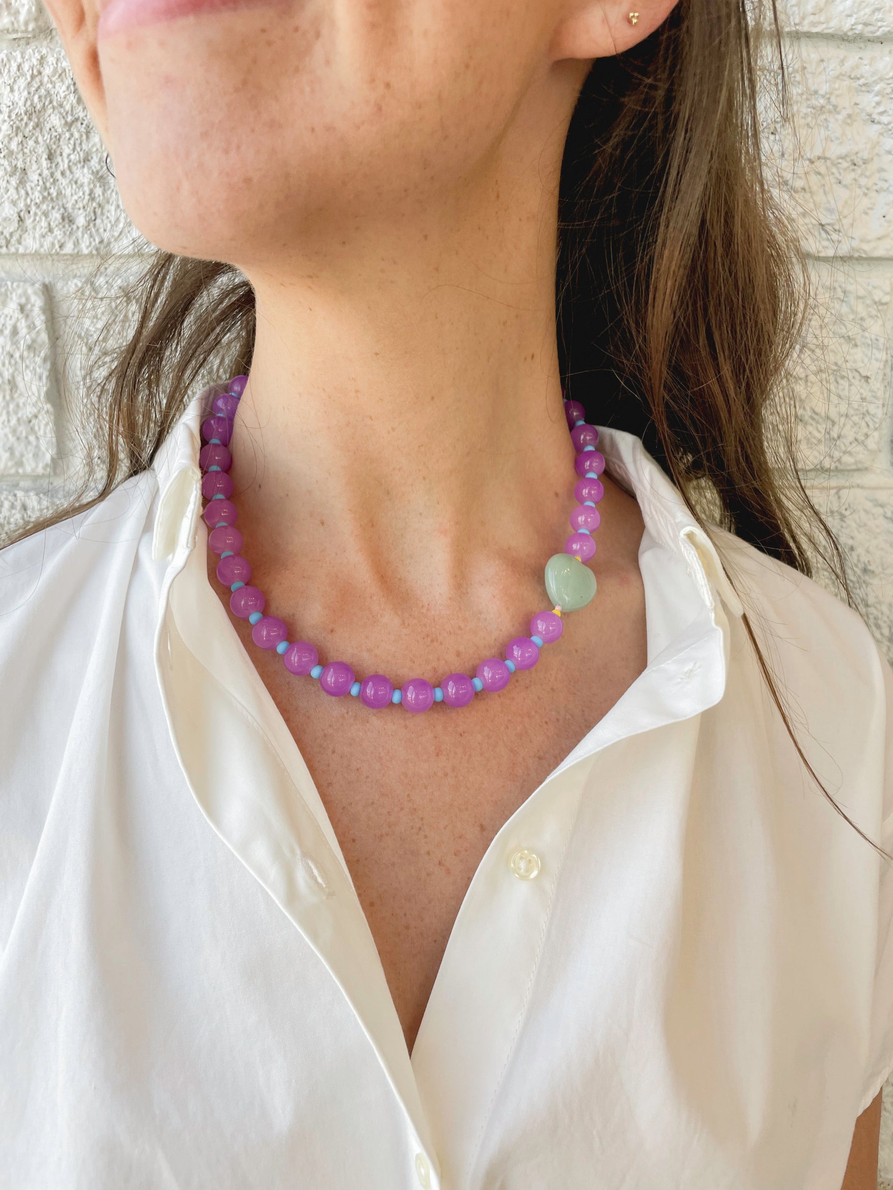 Jade Heart Necklace