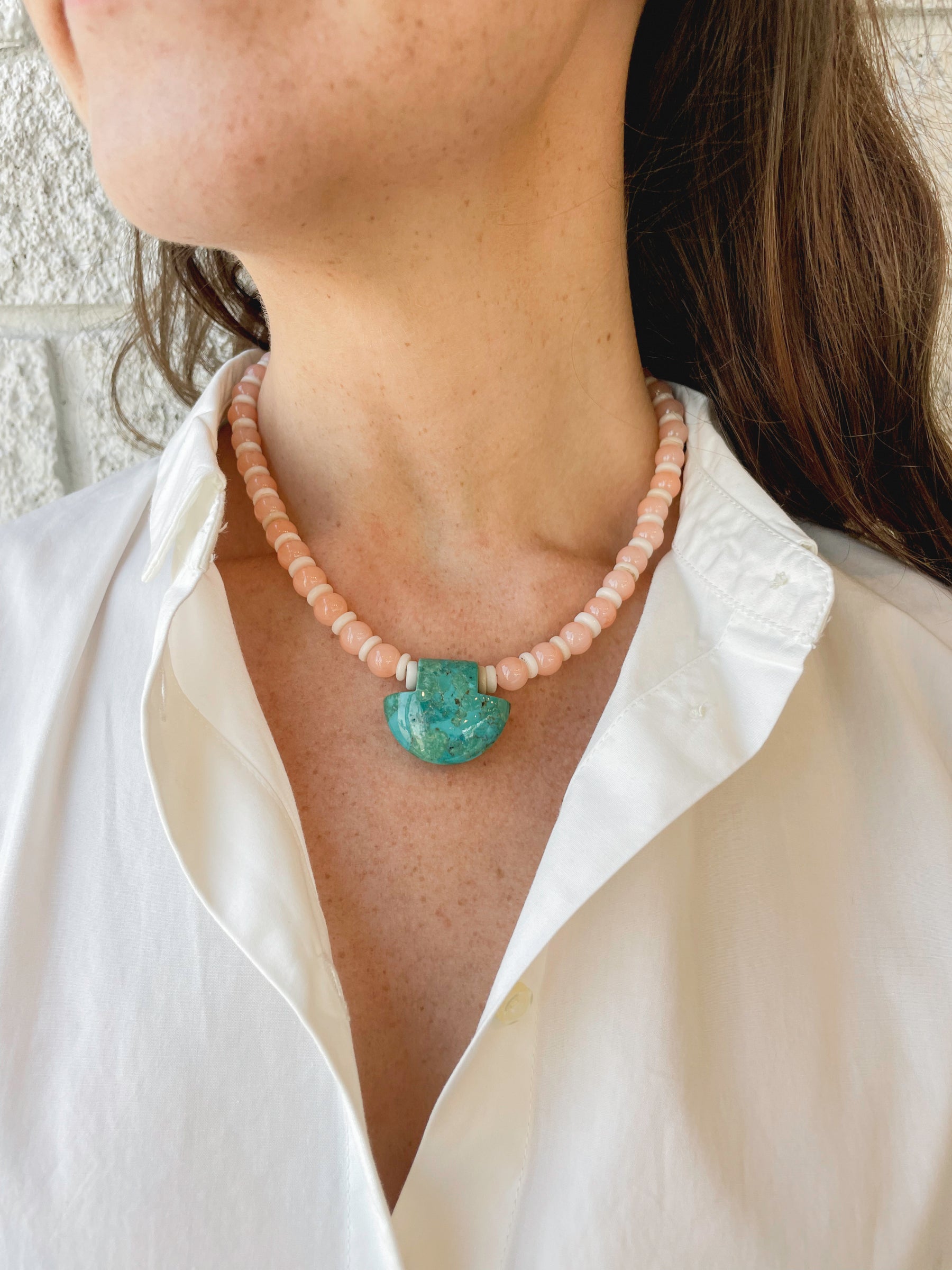 Turquoise Drop Necklace