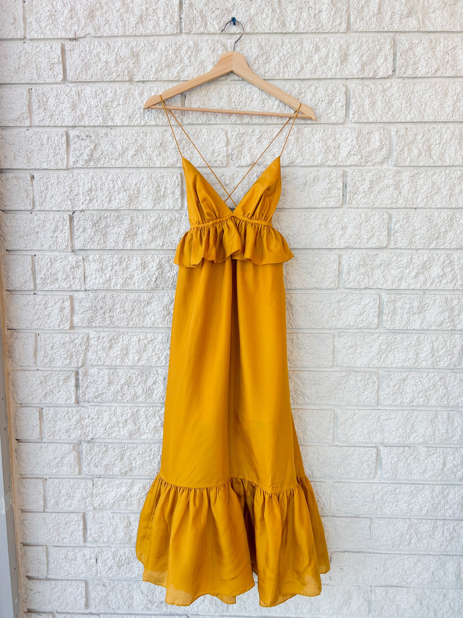 Rhiannon Ruffle Maxi Dress