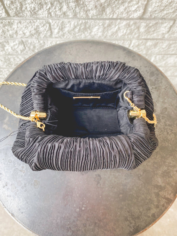 Bailey Pleated Clutch