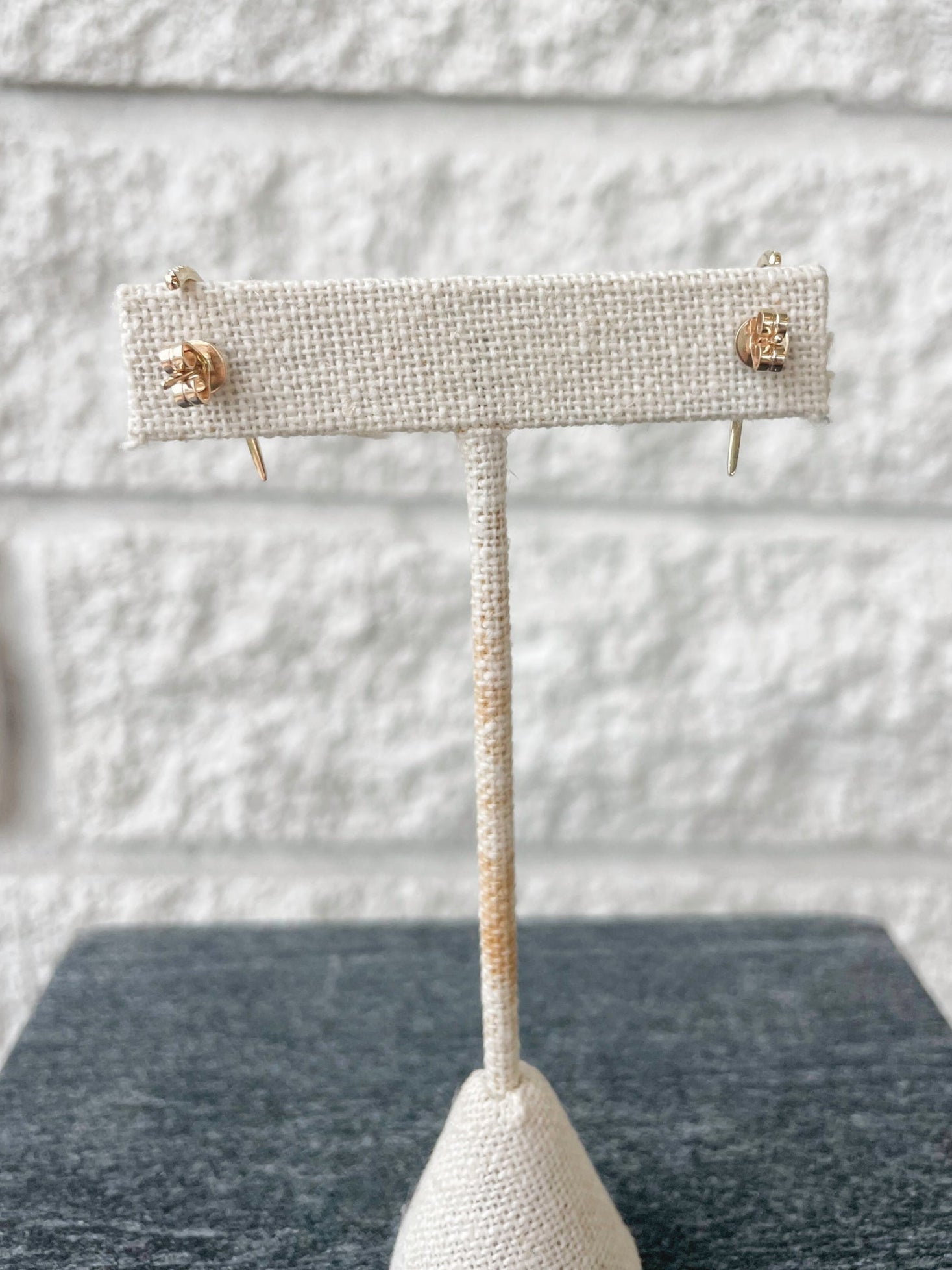Kiba Earrings with White Pavé Diamonds