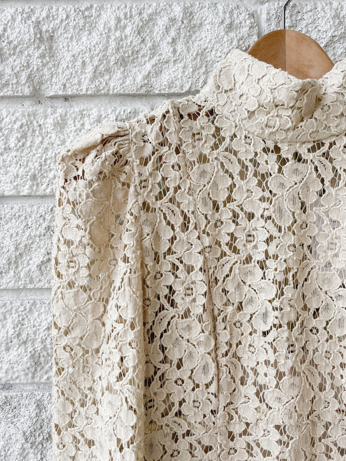 Sensory Lace Midi Dress