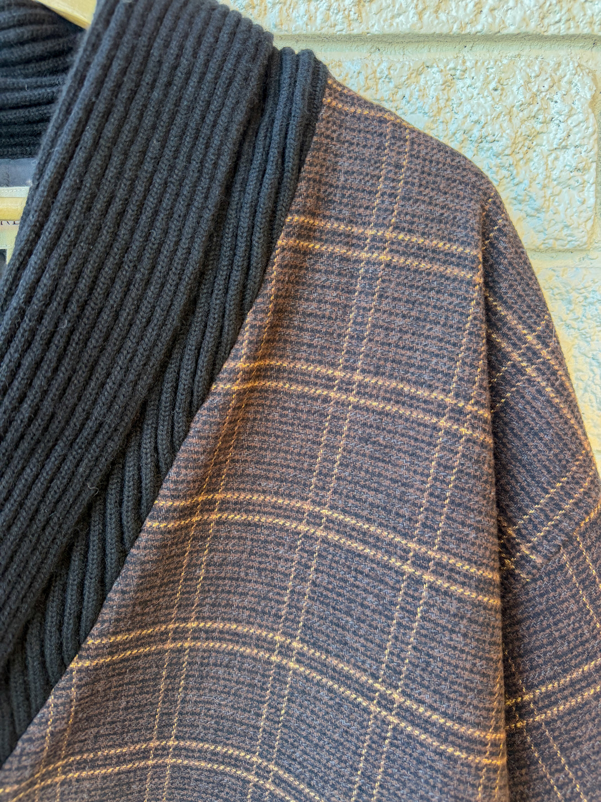 The Double Breasted Shawl Collar Coat