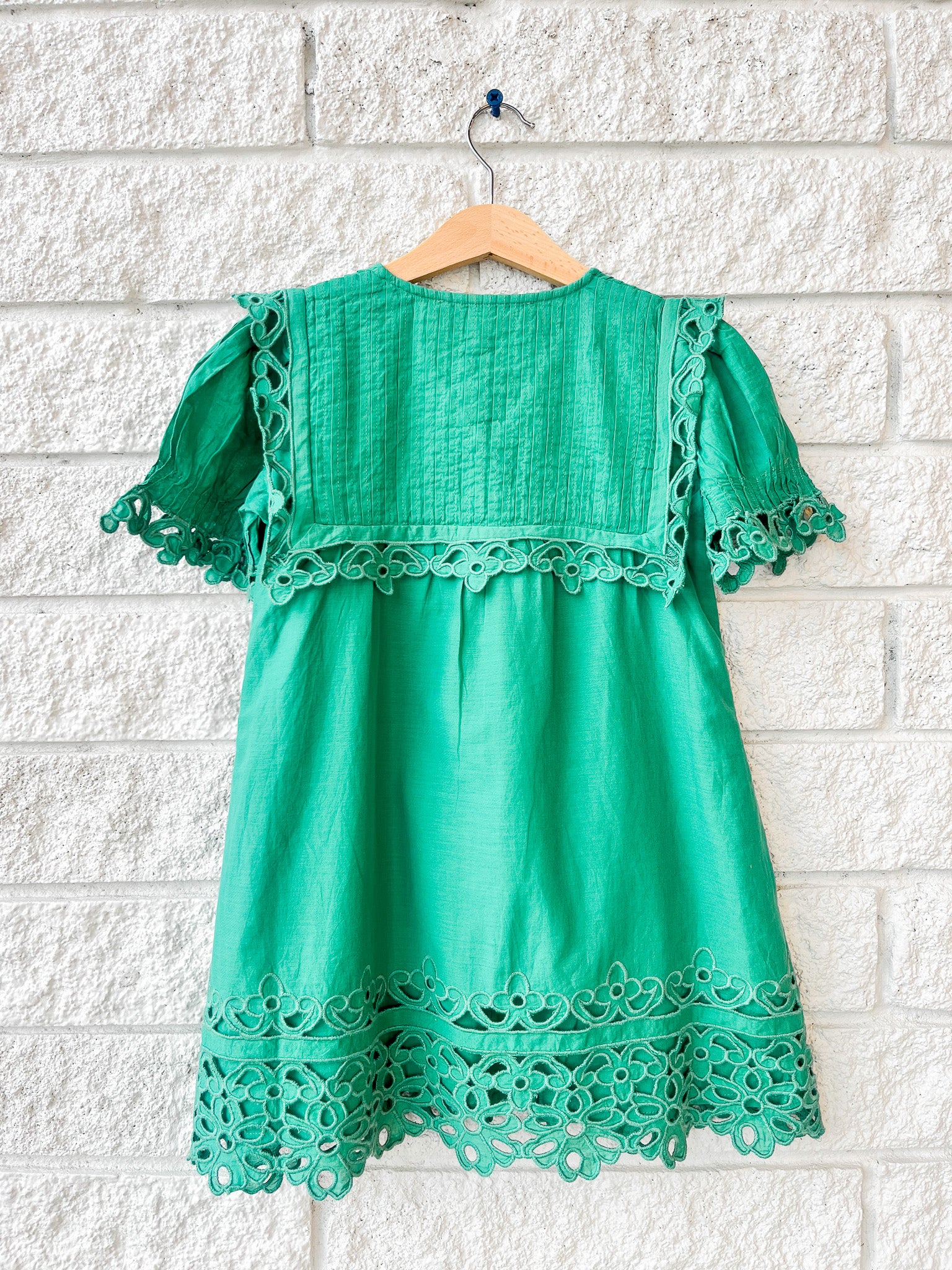 Leila Eyelet Kids Dress