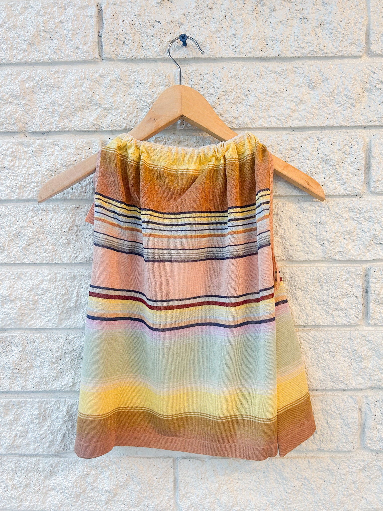 Coco Stripe Halter Top