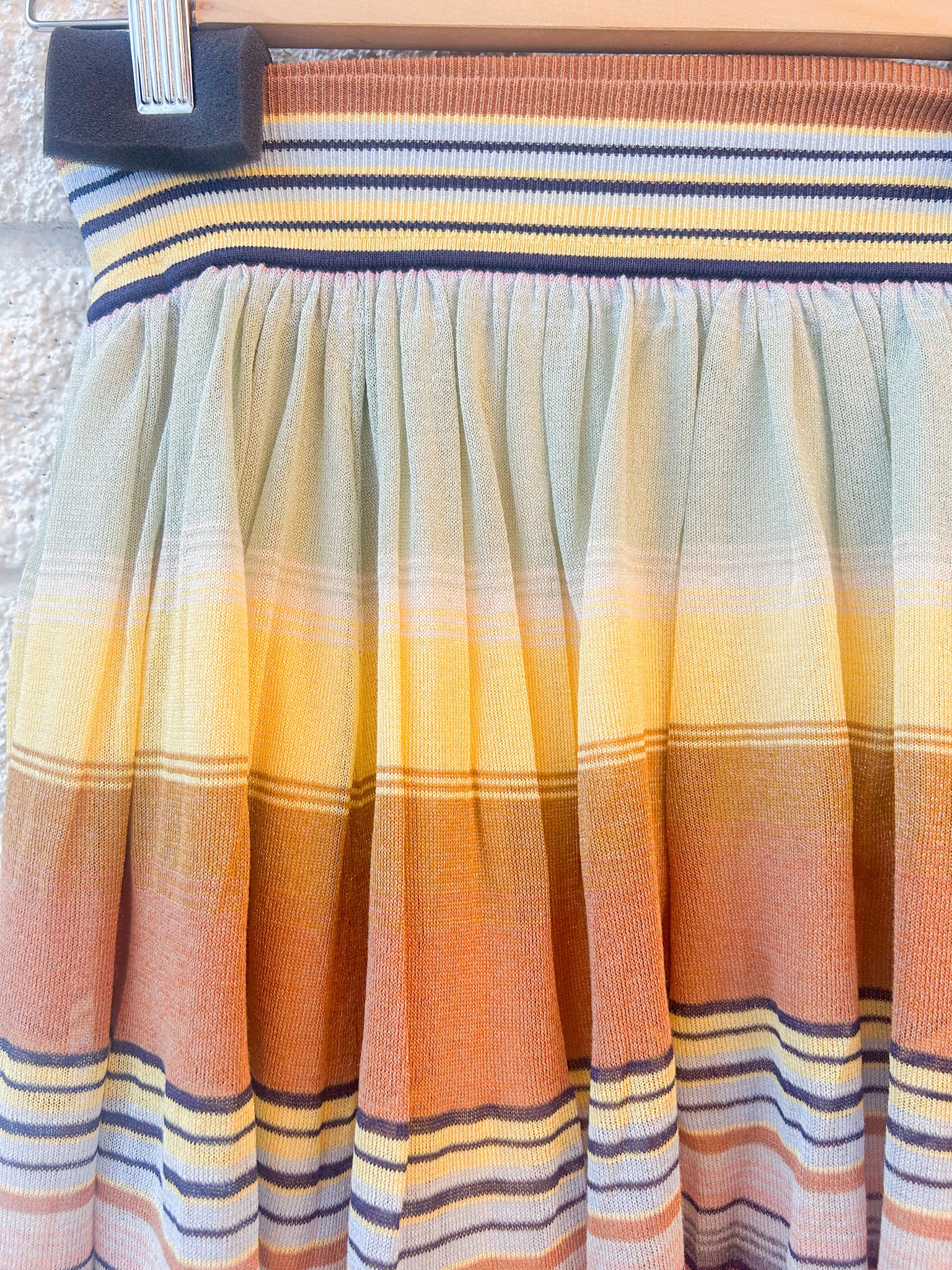 Coco Stripe Circle Skirt