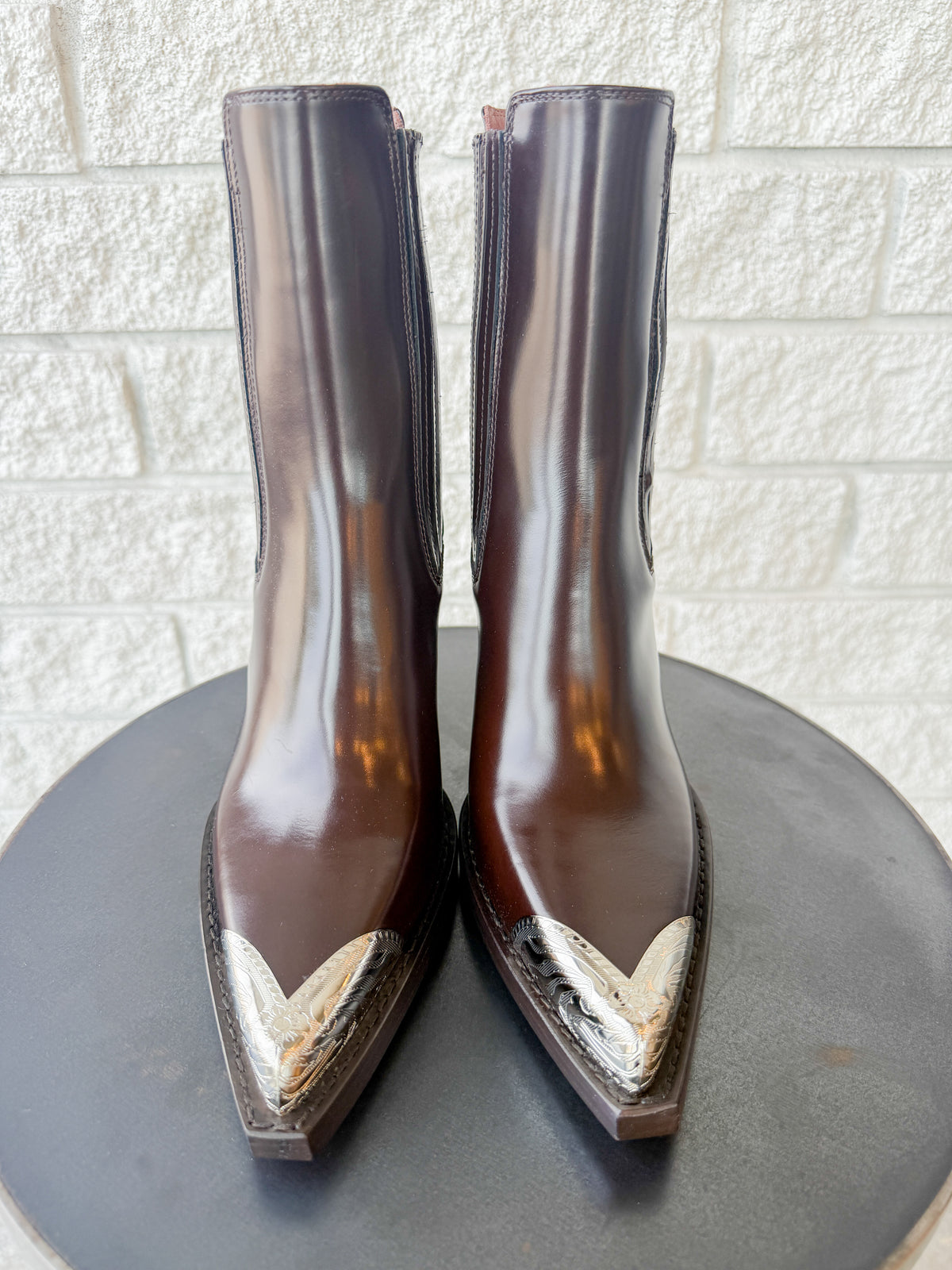 Dallas Embellished Toe Ankle Boot