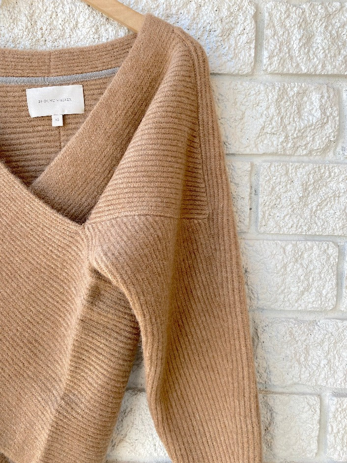 Highes Wrap Front Sweater