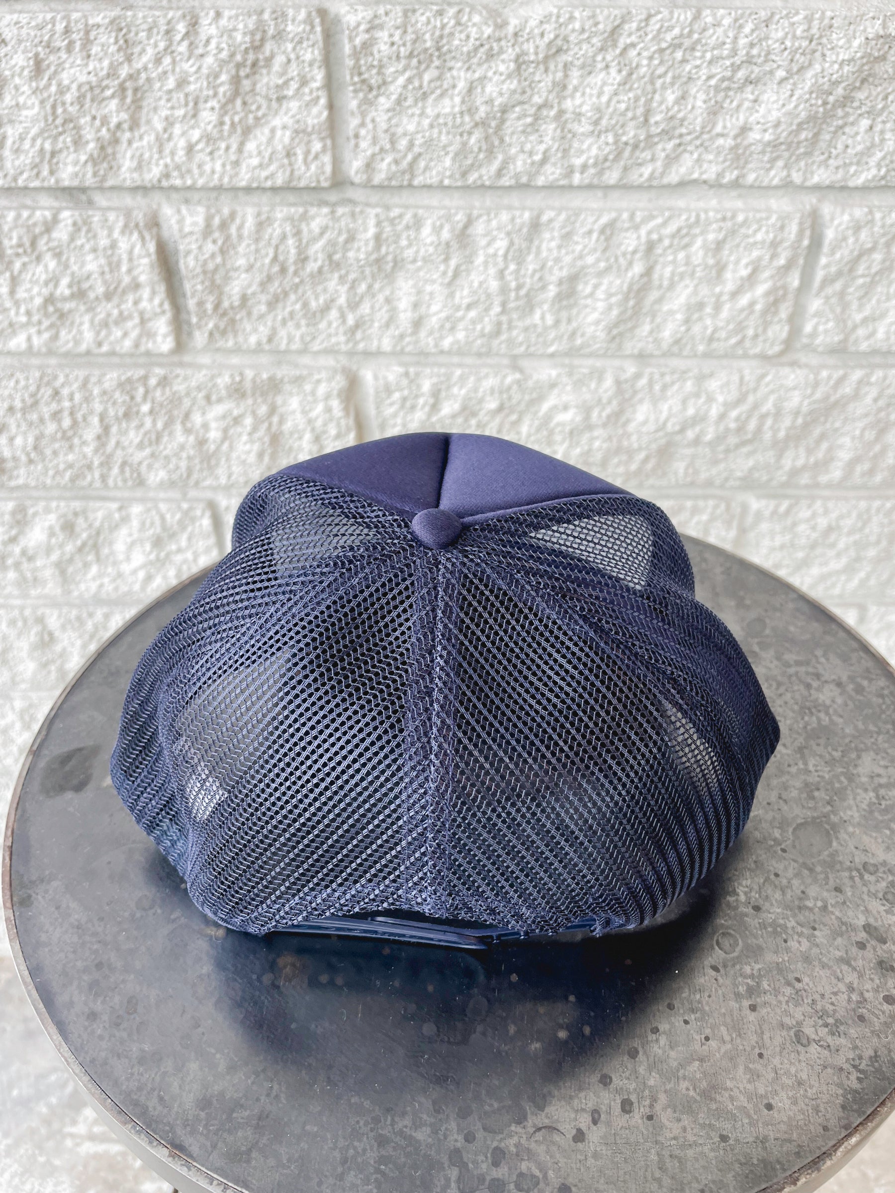 Trucker Hat - Navy w/ Green Leberez Les Sardines