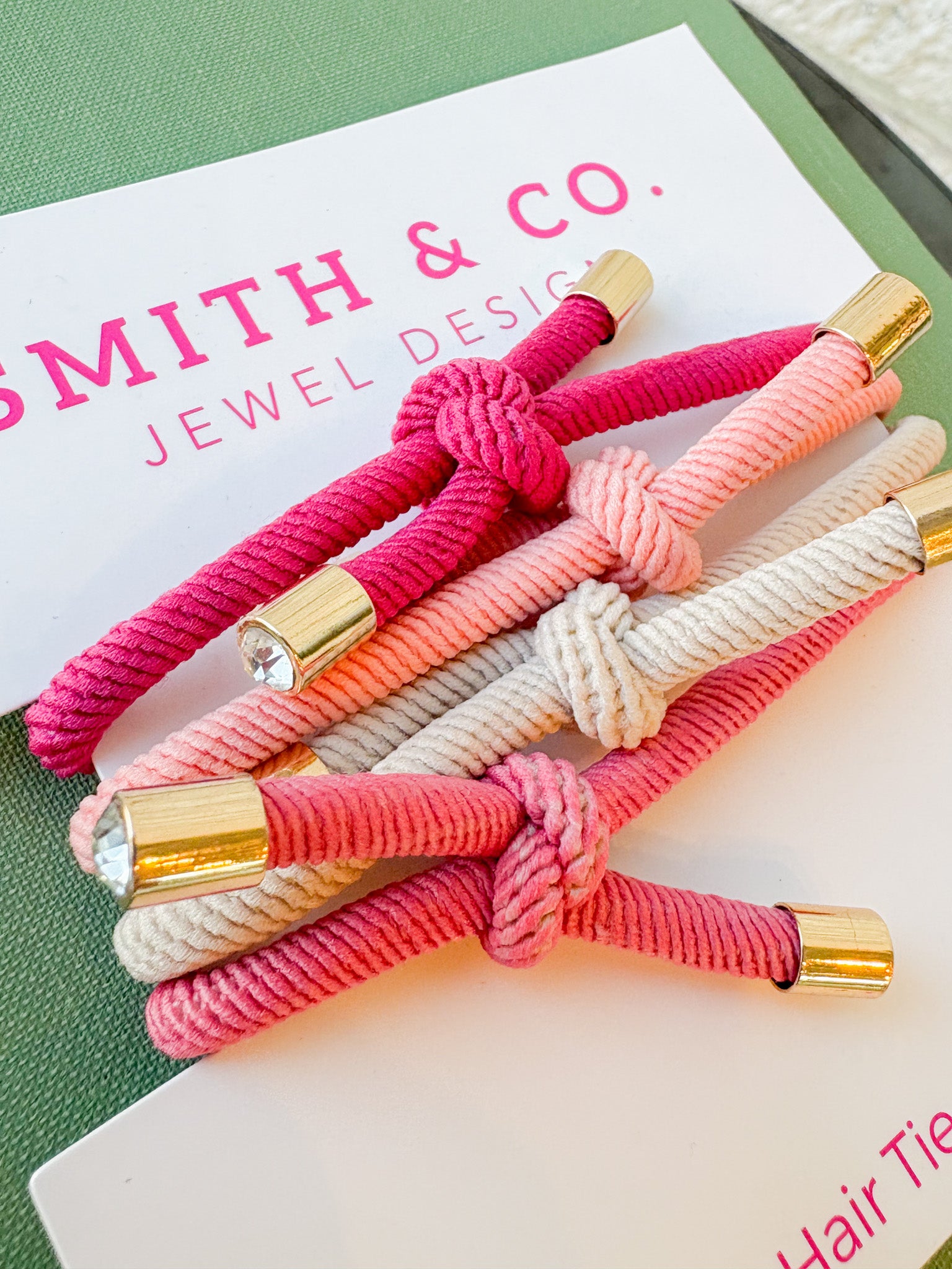 Original Hair Tie Set - Pink