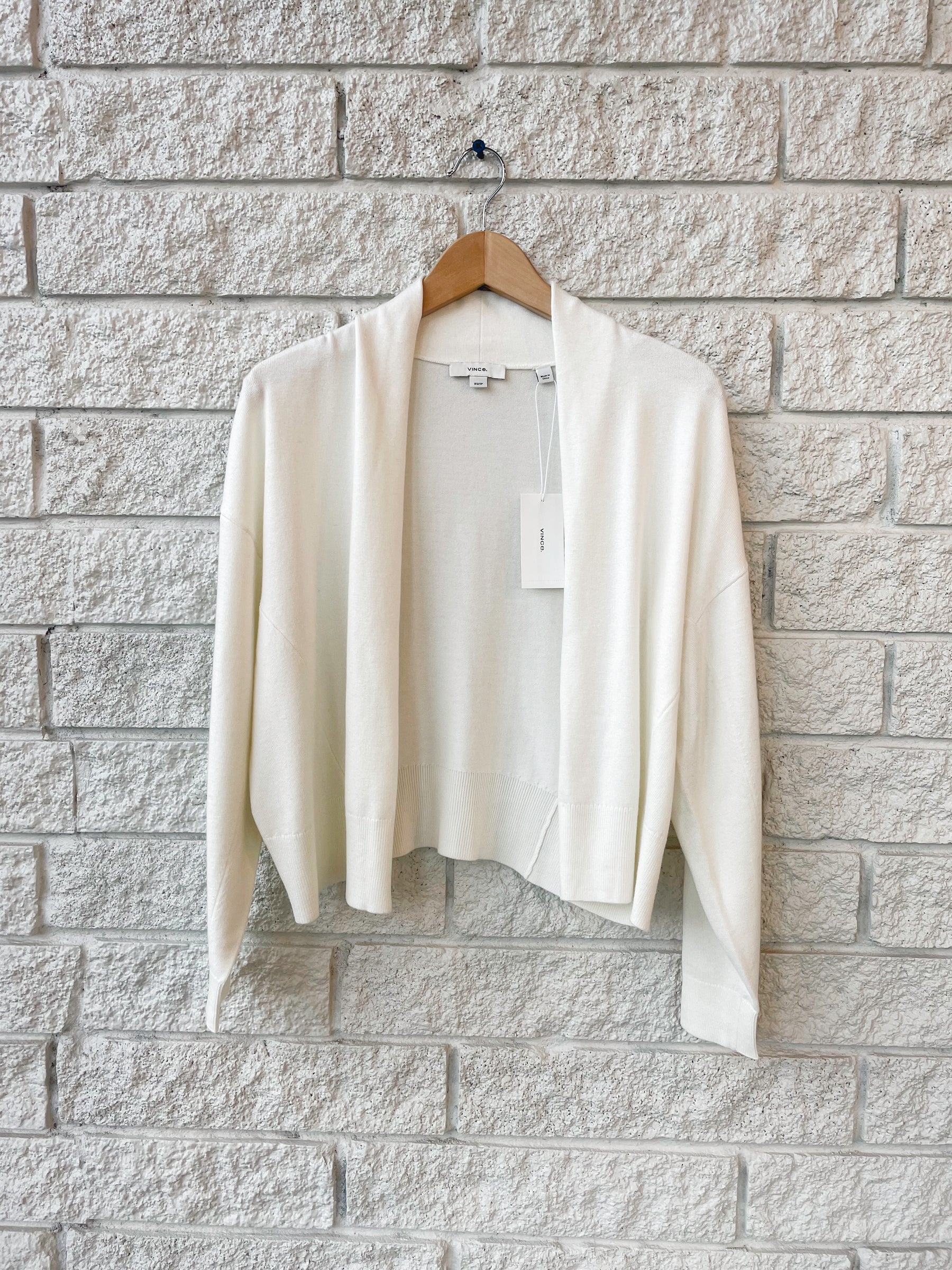 Drape Front Cardigan