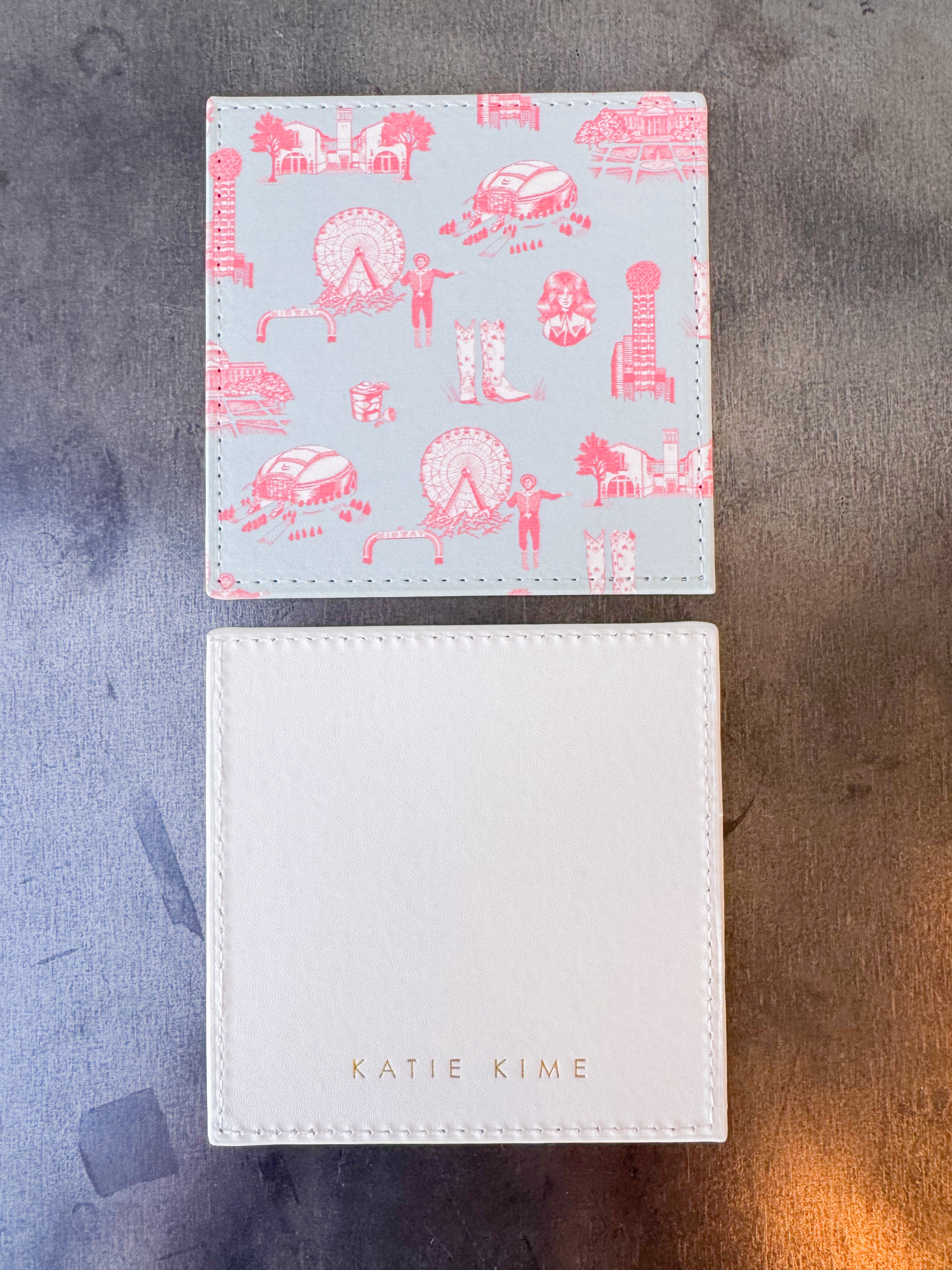 Dallas Toile Coaster Set