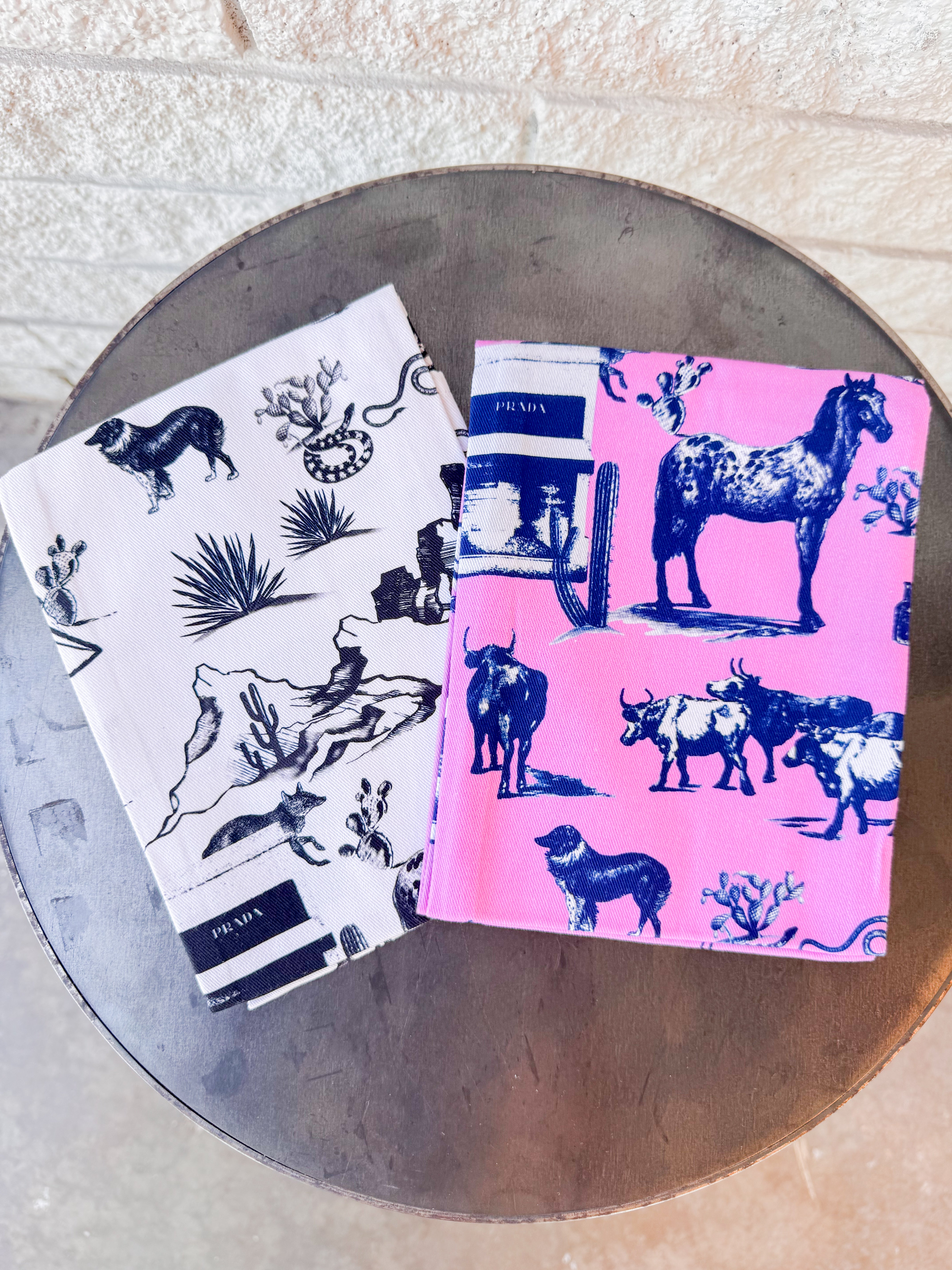 Marfa Toile Tea Towel Set