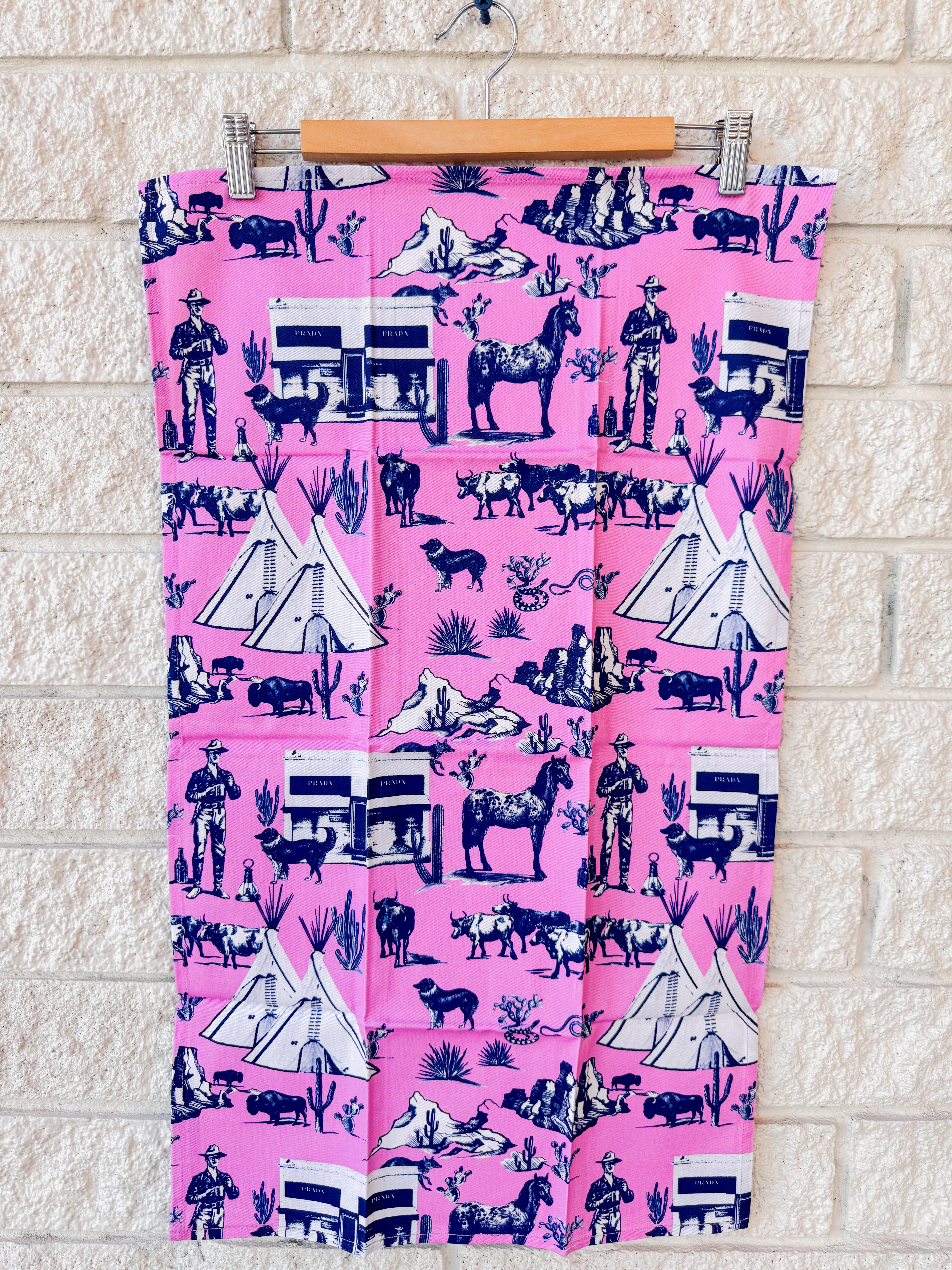 Marfa Toile Tea Towel Set