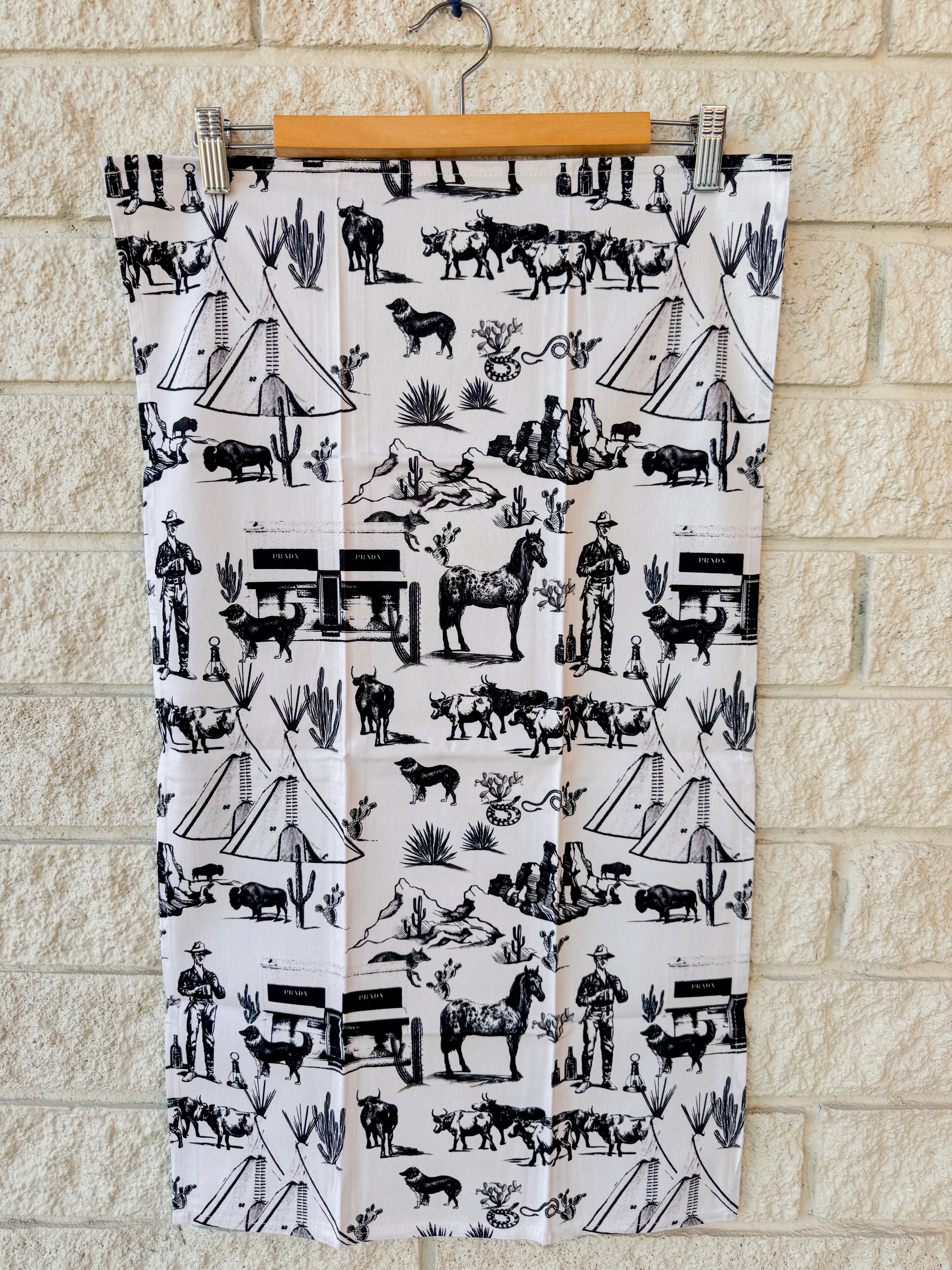 Marfa Toile Tea Towel Set