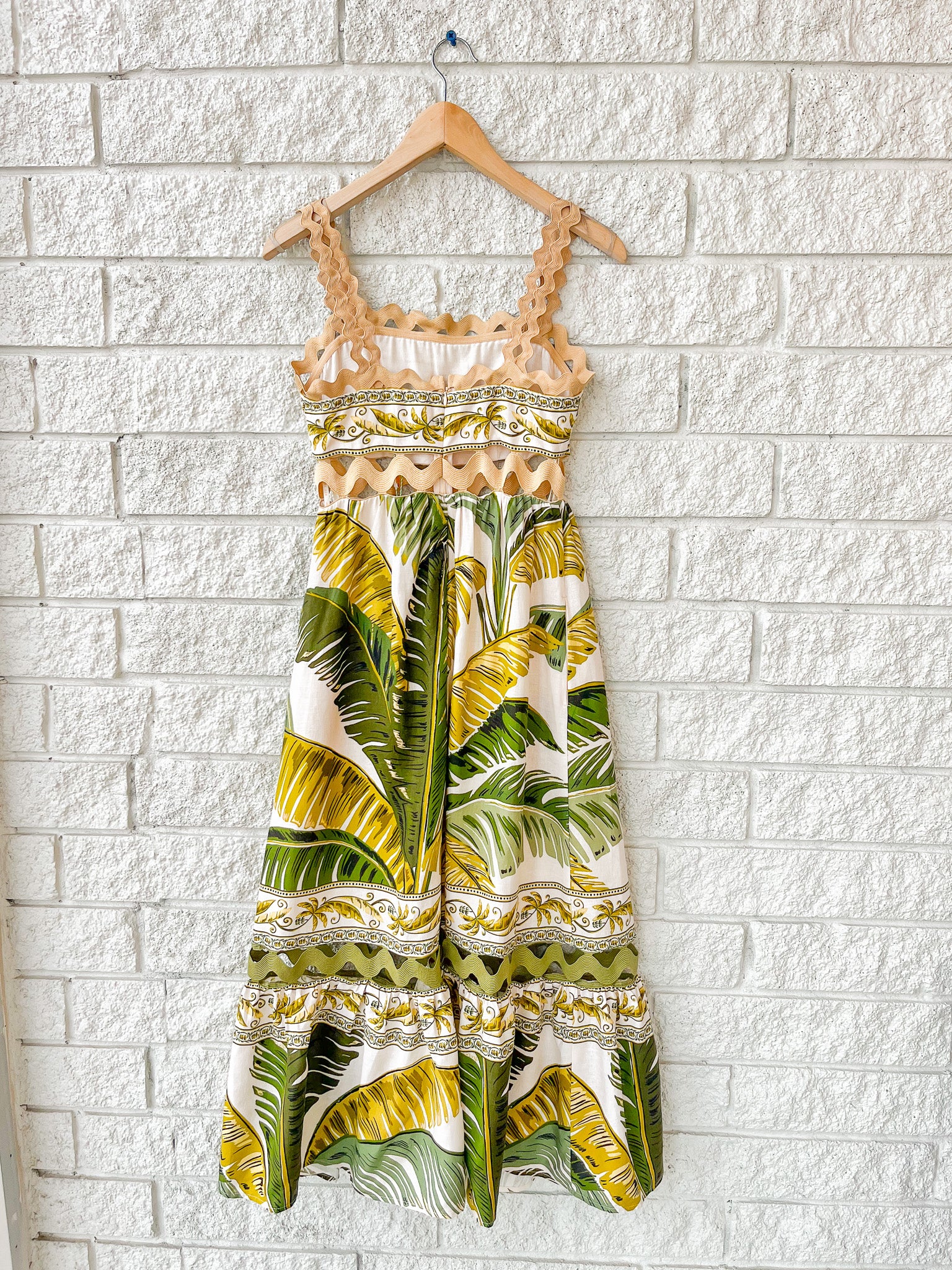 Trancoso Sand Sleeveless Maxi Dress