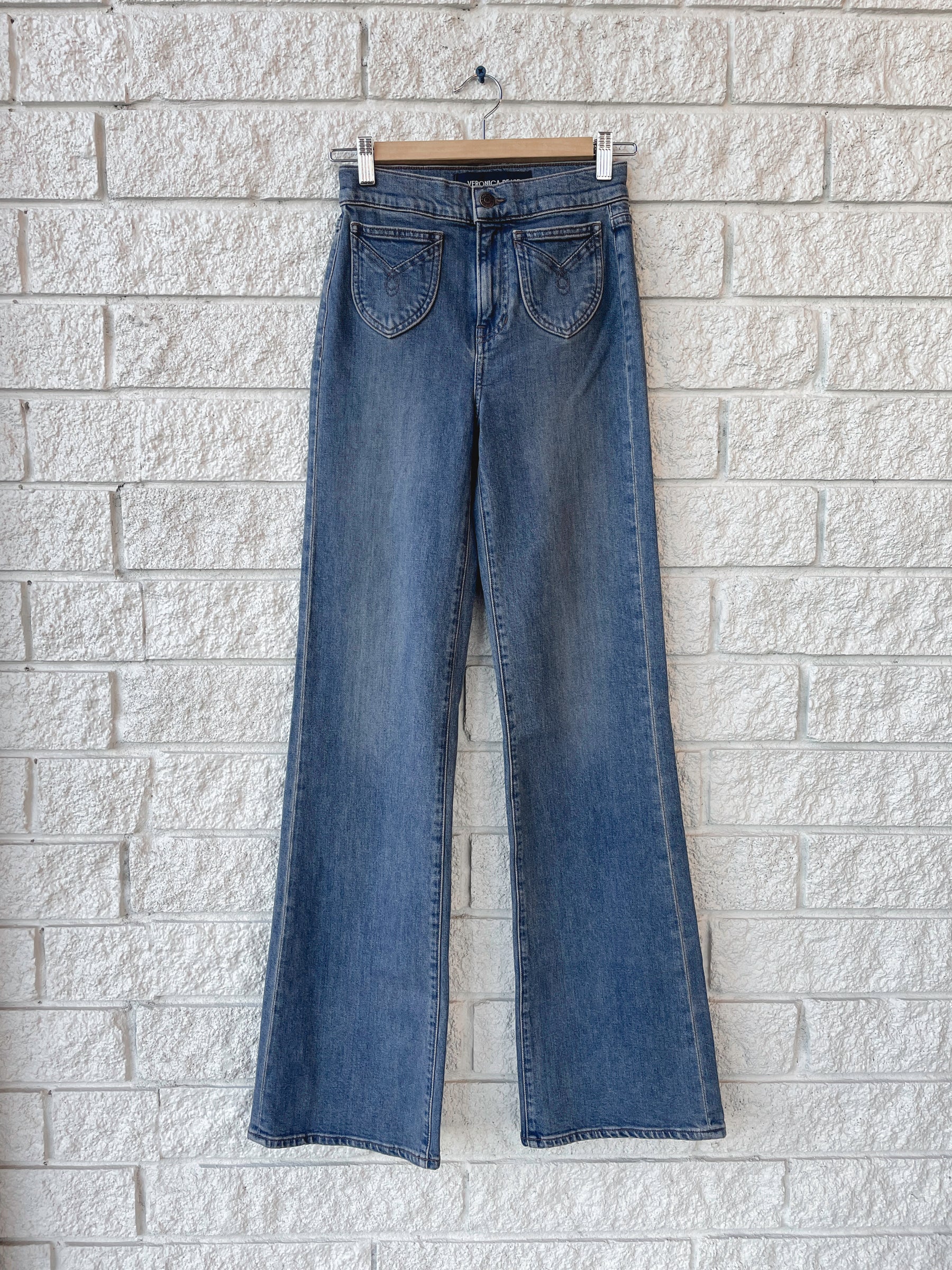 Crosbie Wide Leg w/ Western Pocket Jean