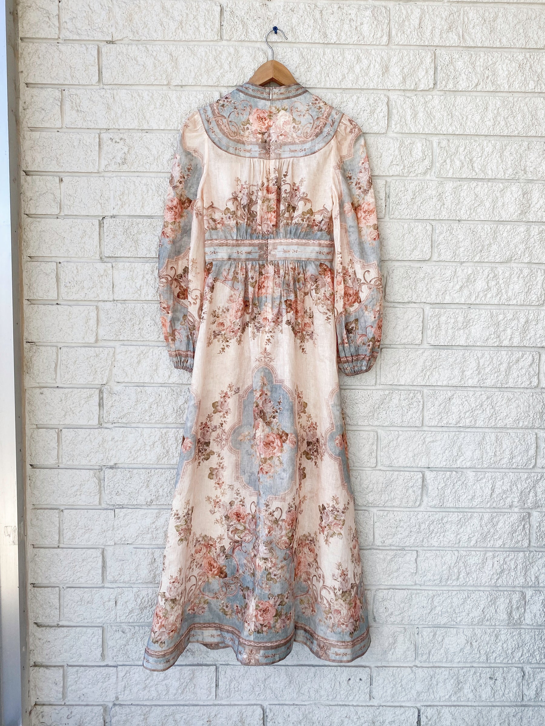 August Plunge Midi Dress