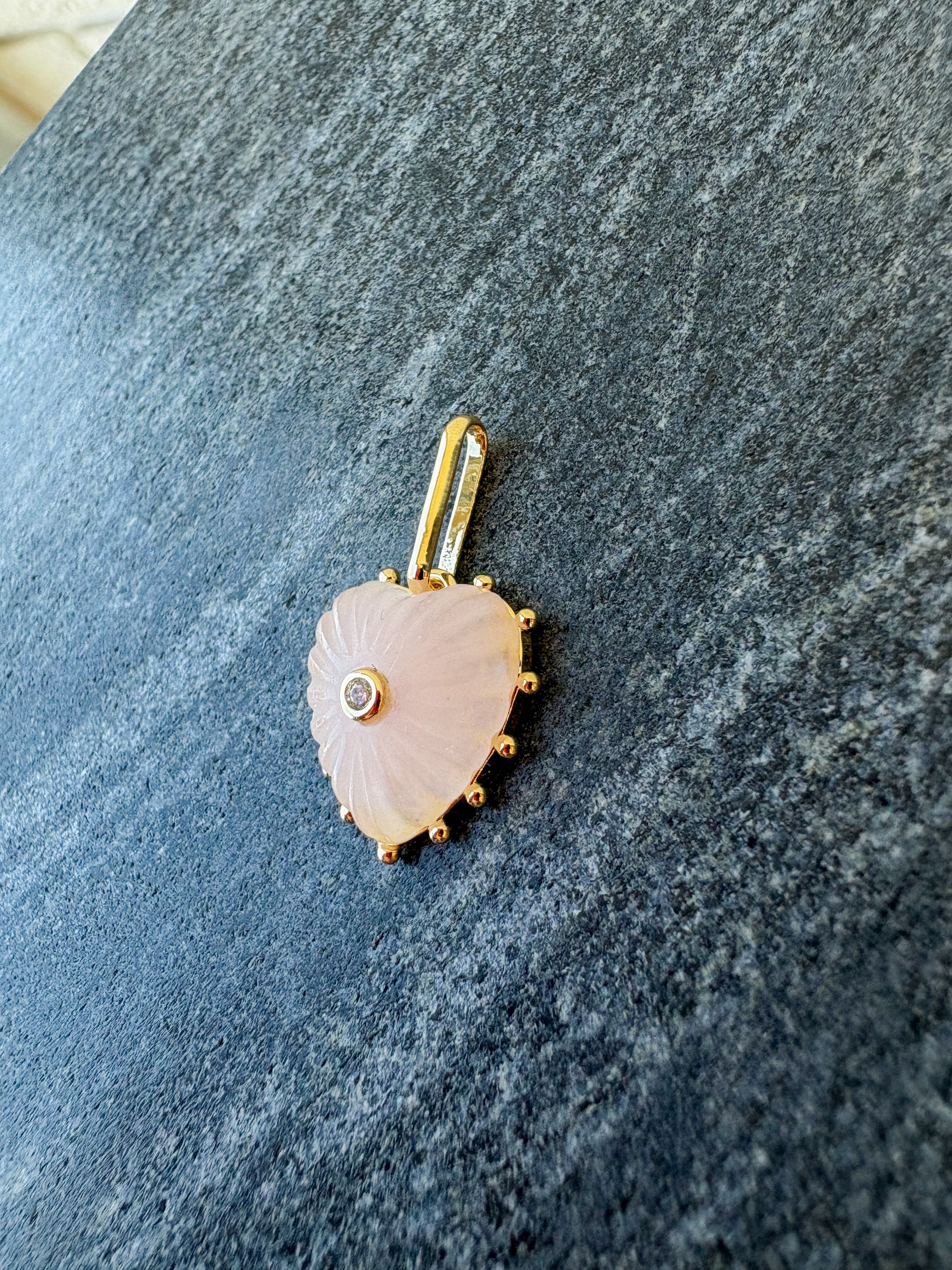 Isabel Pink Jade Charm