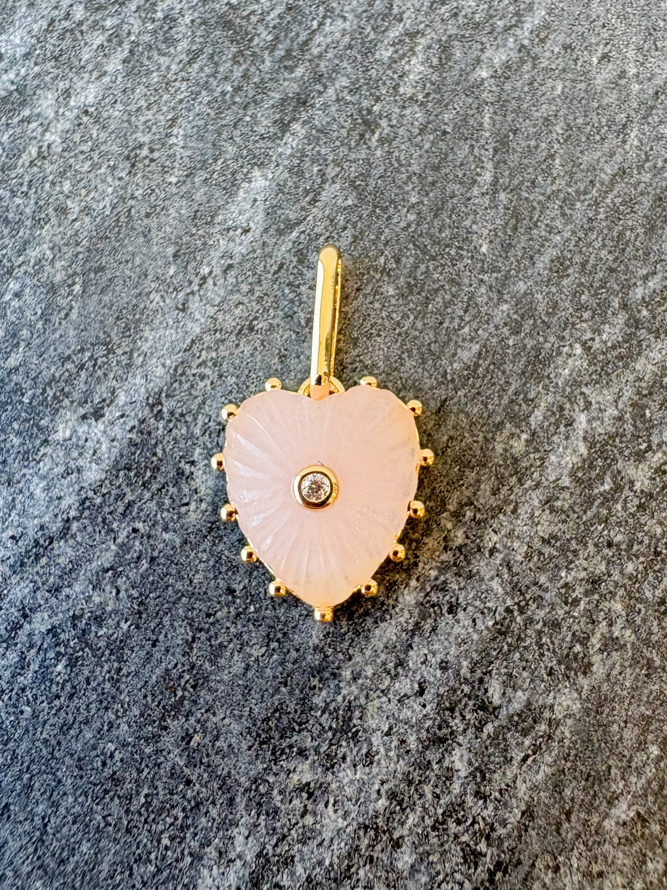 Isabel Pink Jade Charm