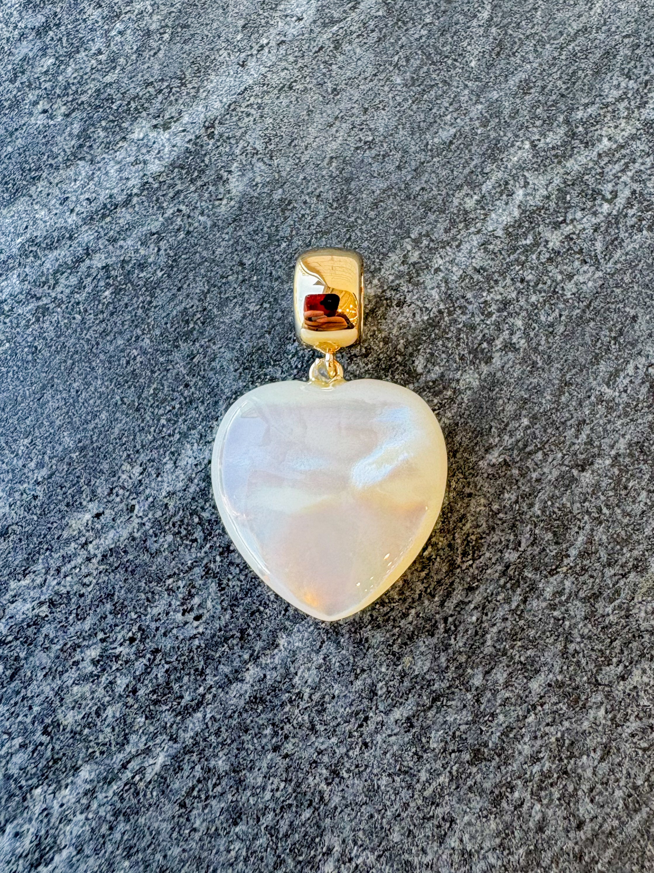 Gemma Mother Of Pearl Bail Charm