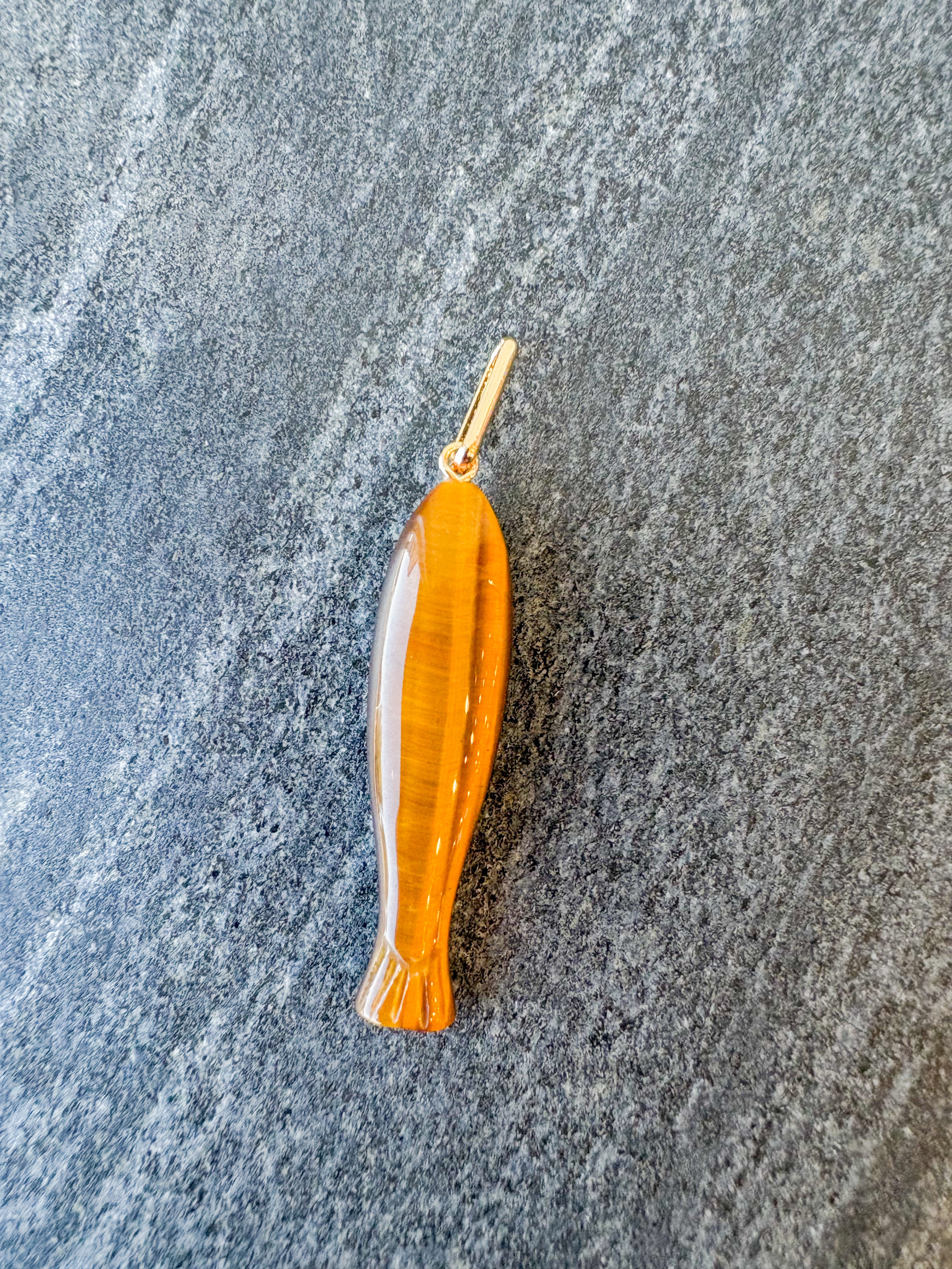 Fortuna Tigers Eye Charm