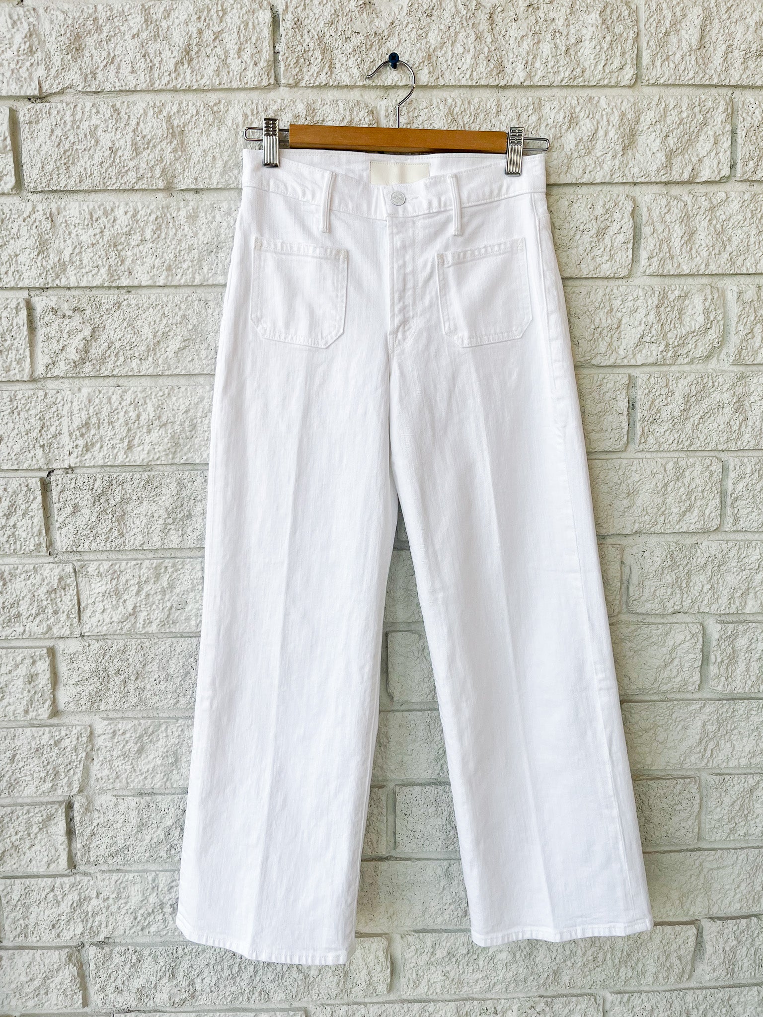 Patch Pocket Mid Rise Maven Ankle